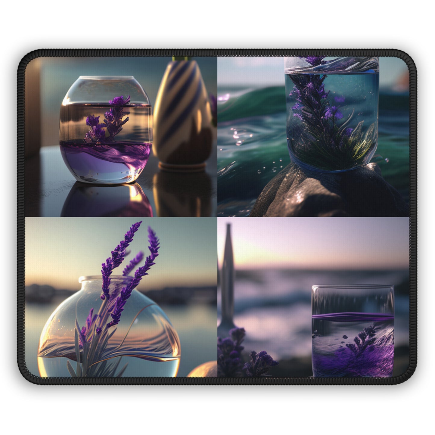 Gaming Mouse Pad  Lavender in a vase 5