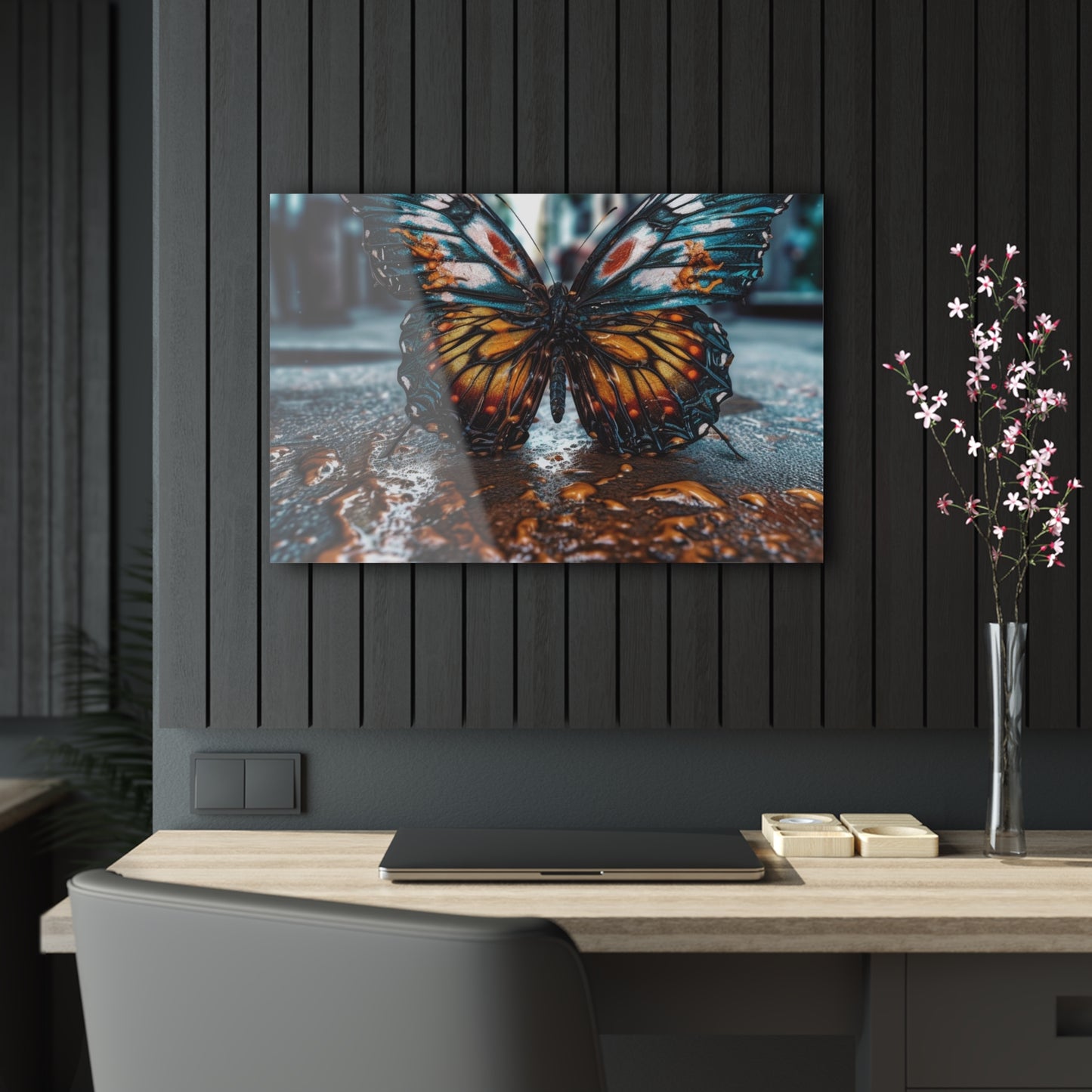 Acrylic Prints Water Butterfly Street 3