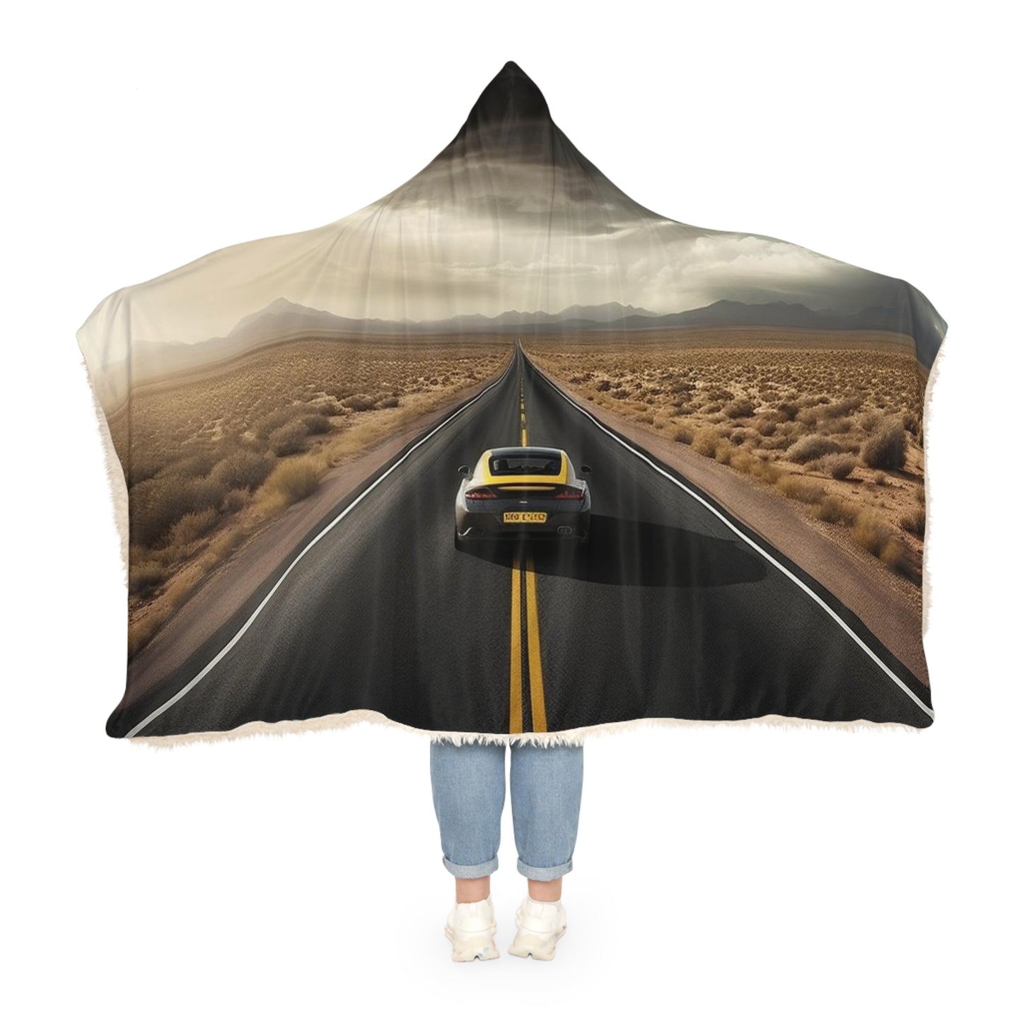 Snuggle Hooded Blanket Ferrari Road 2