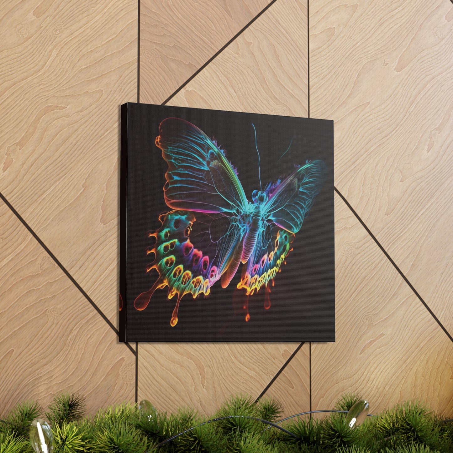 Canvas Gallery Wraps Thermal Butterfly 2