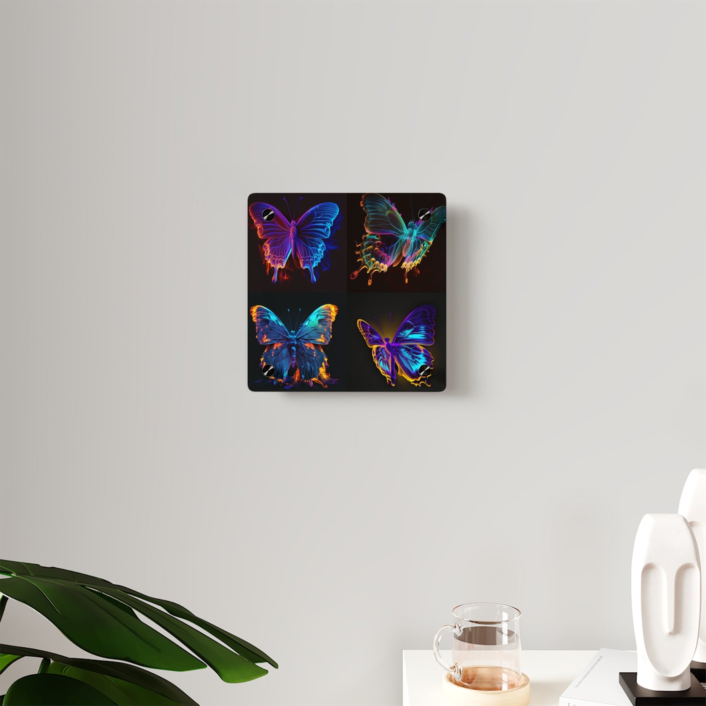 Acrylic Wall Art Panels Thermal Butterfly 5