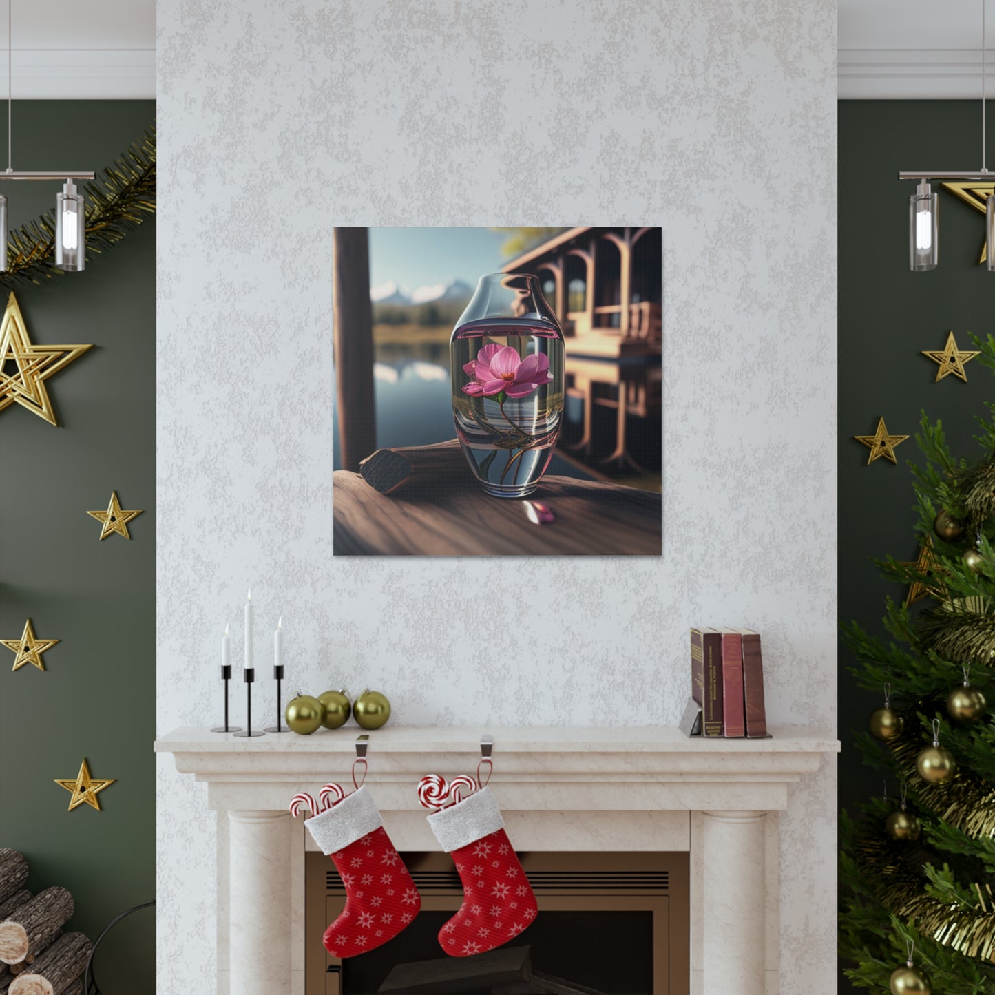 Canvas Gallery Wraps Pink Magnolia 3