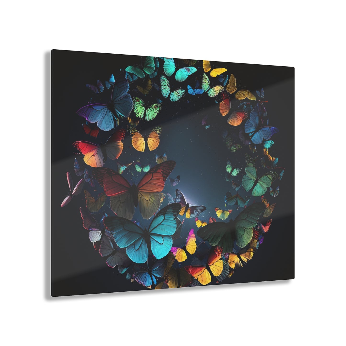 Acrylic Prints Moon Butterfly 3