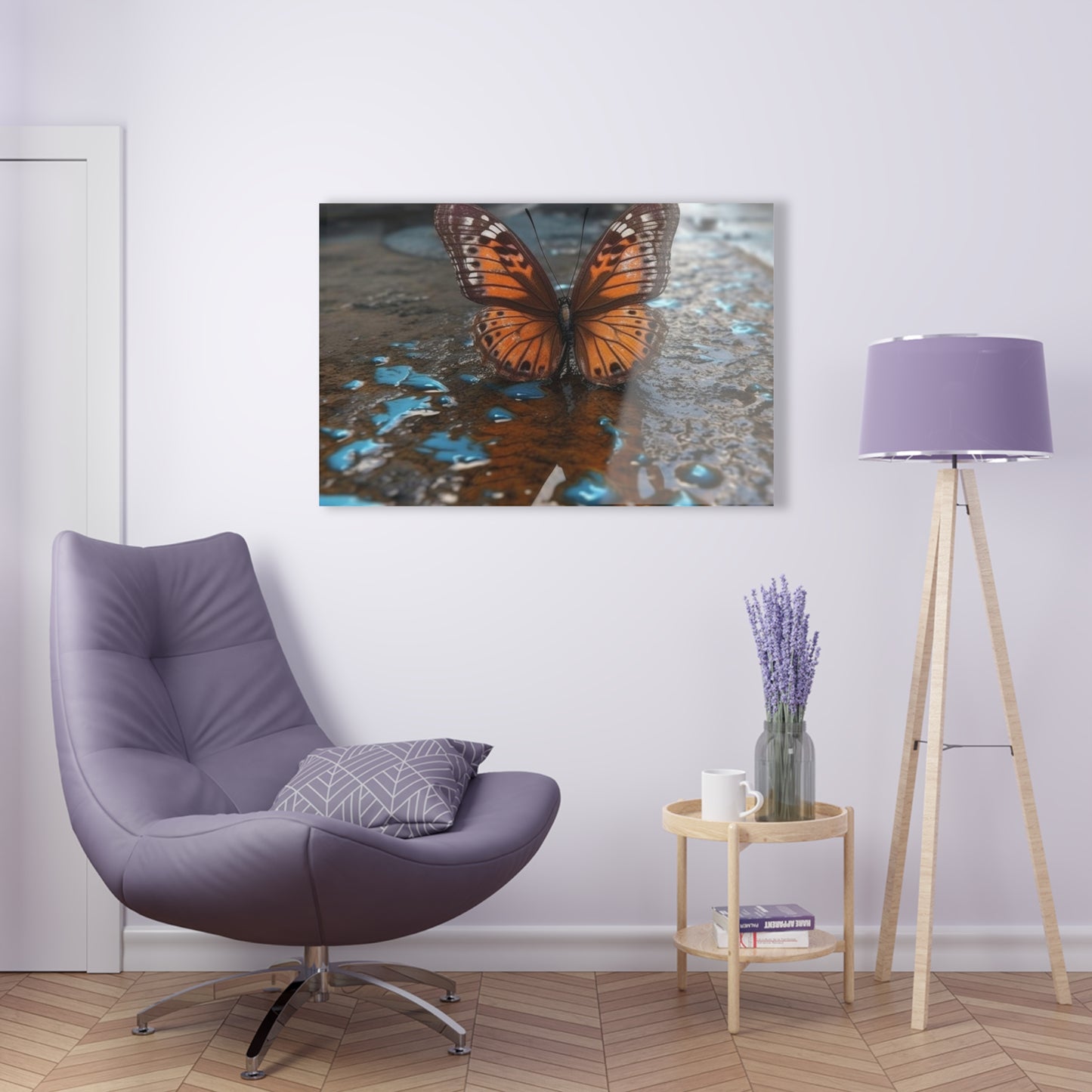 Acrylic Prints Water Butterfly Street 2