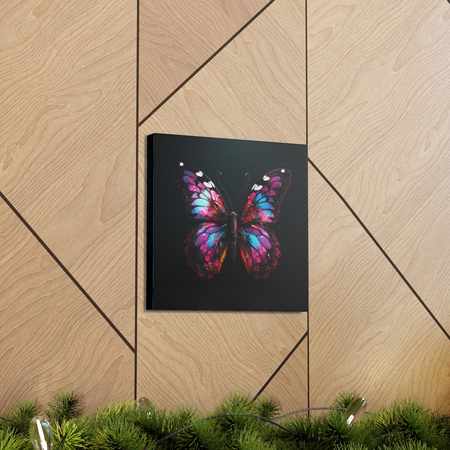 Canvas Gallery Wraps Hyper Butterfly Real