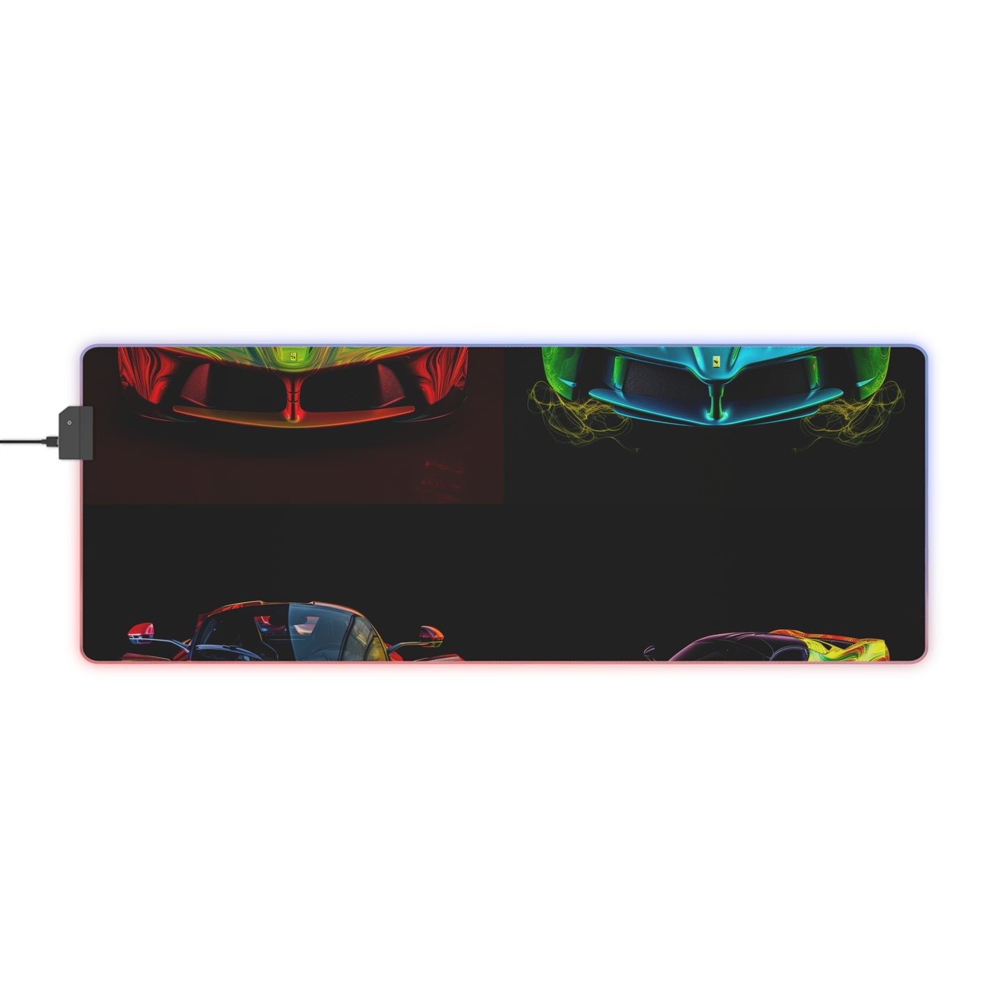 LED Gaming Mouse Pad Ferrari Neon 5