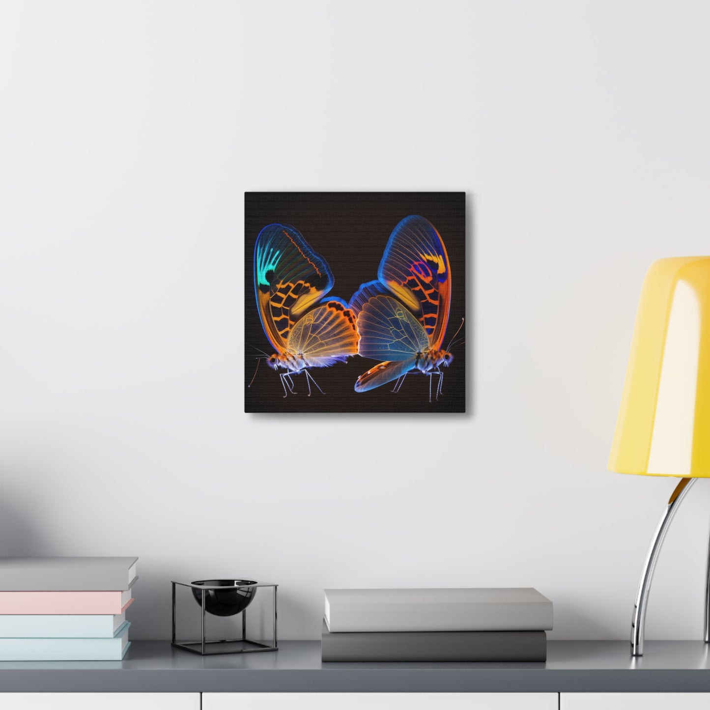 Canvas Gallery Wraps Neon Glo Butterfly 2