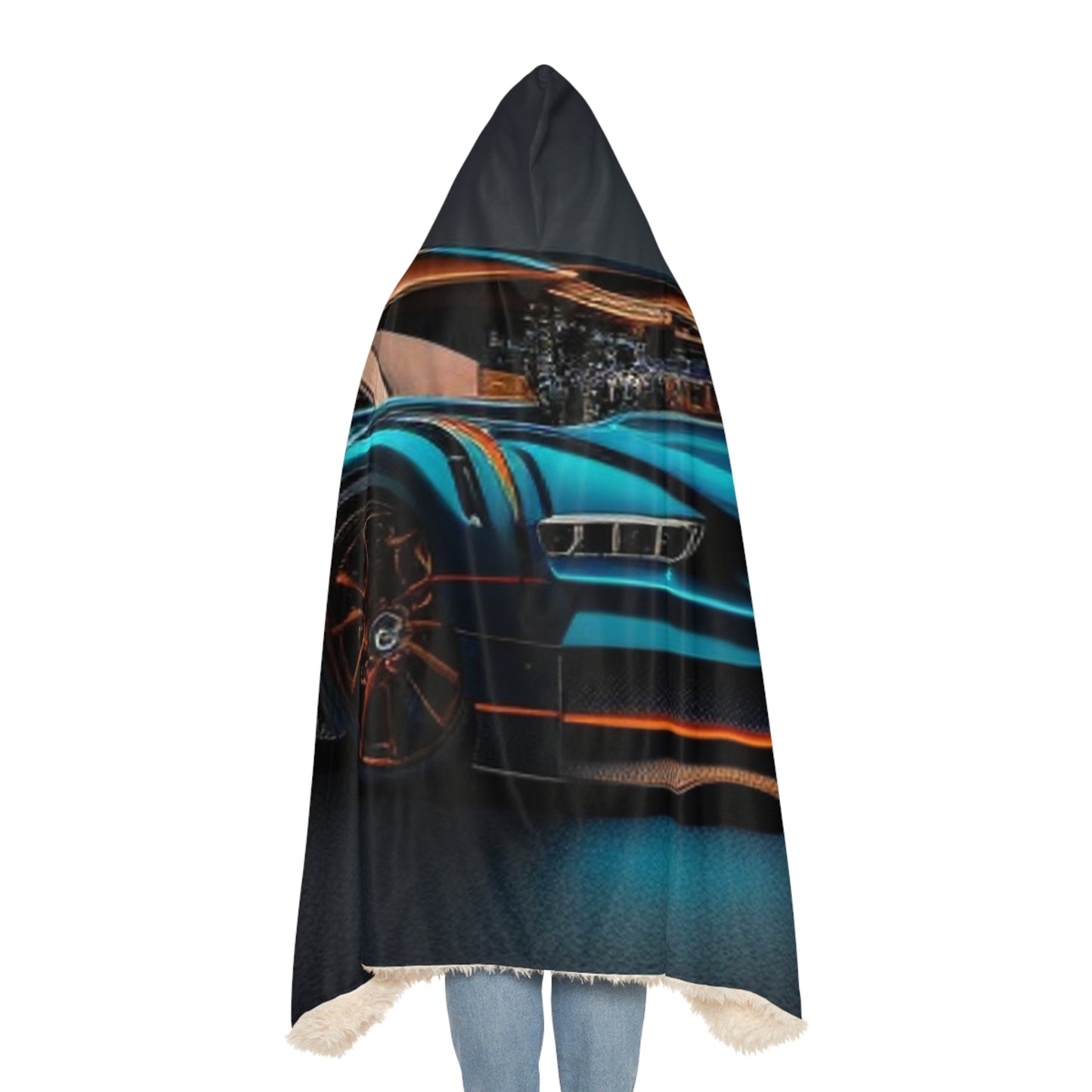 Snuggle Hooded Blanket Bugatti Blue 4