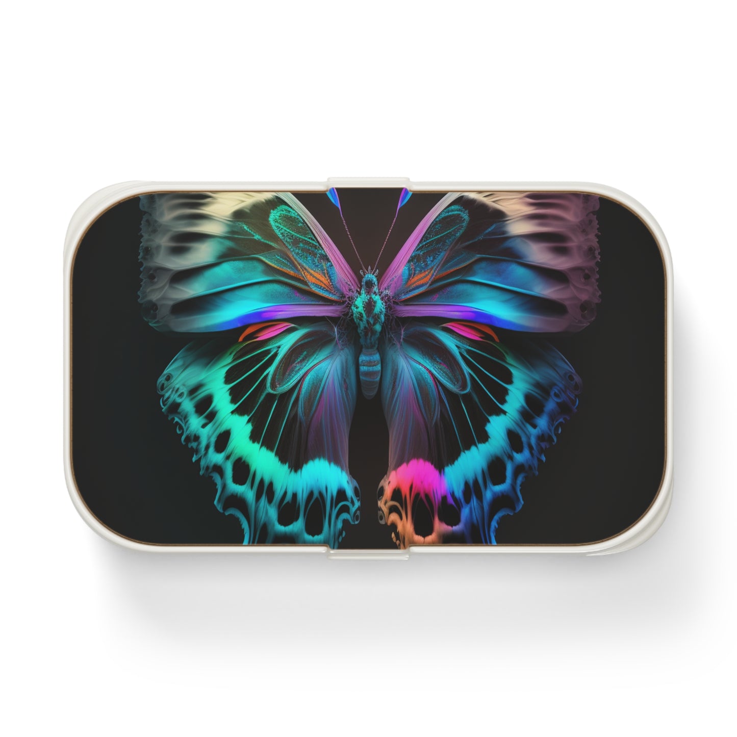 Bento Lunch Box Raw Florescent Glow 2