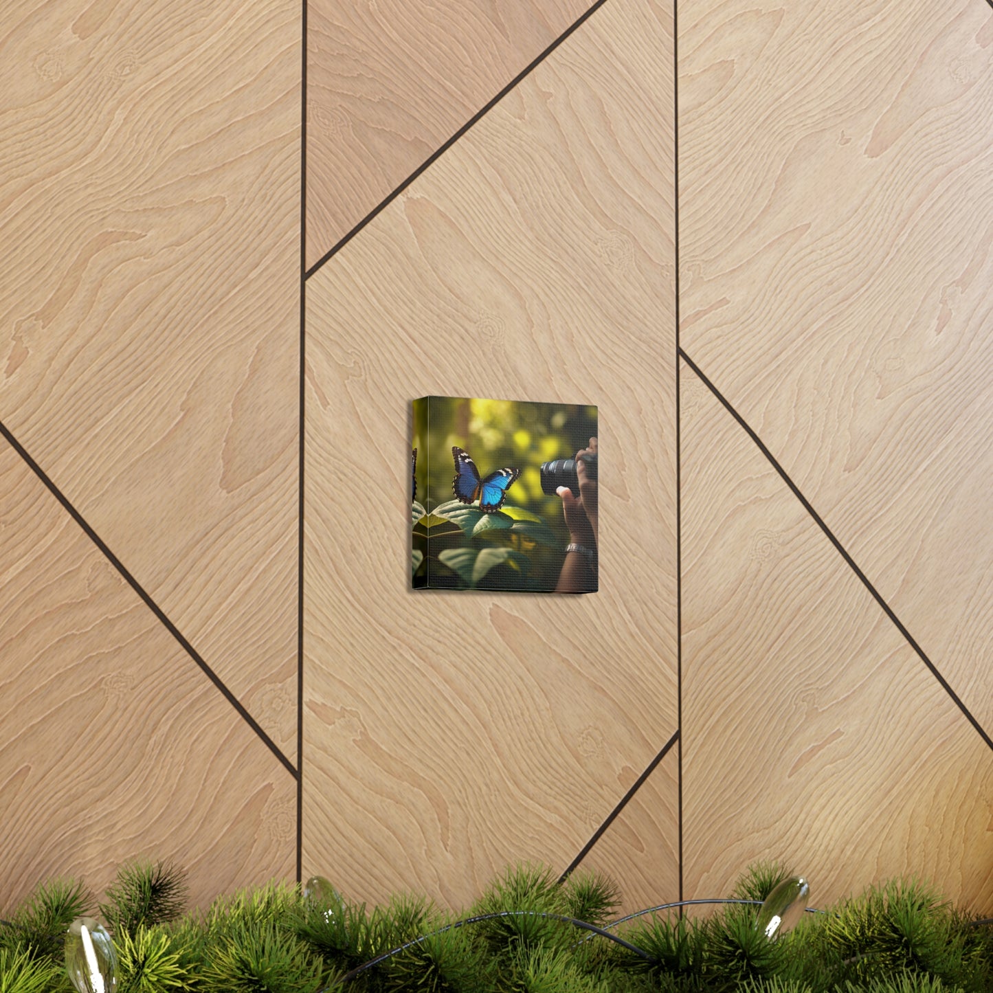 Canvas Gallery Wraps Jungle Butterfly 3