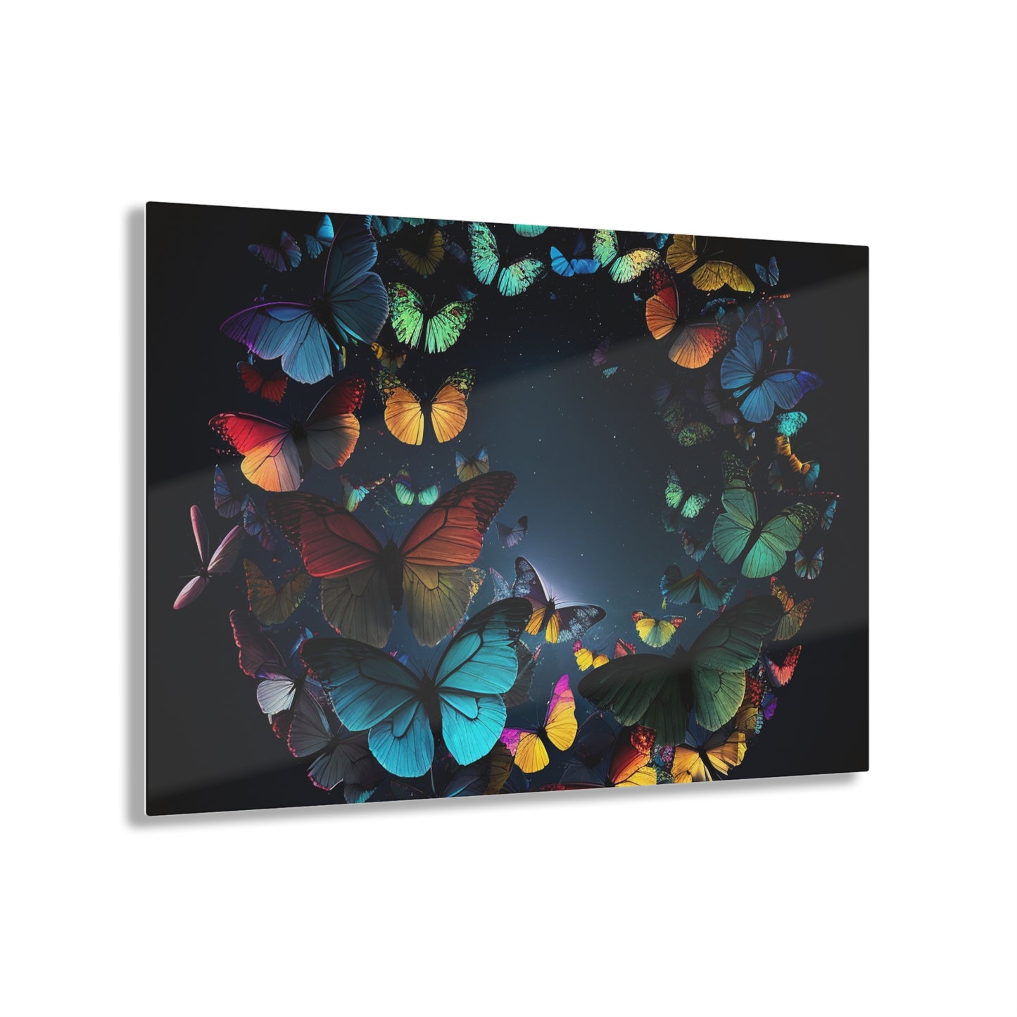 Acrylic Prints Moon Butterfly 3