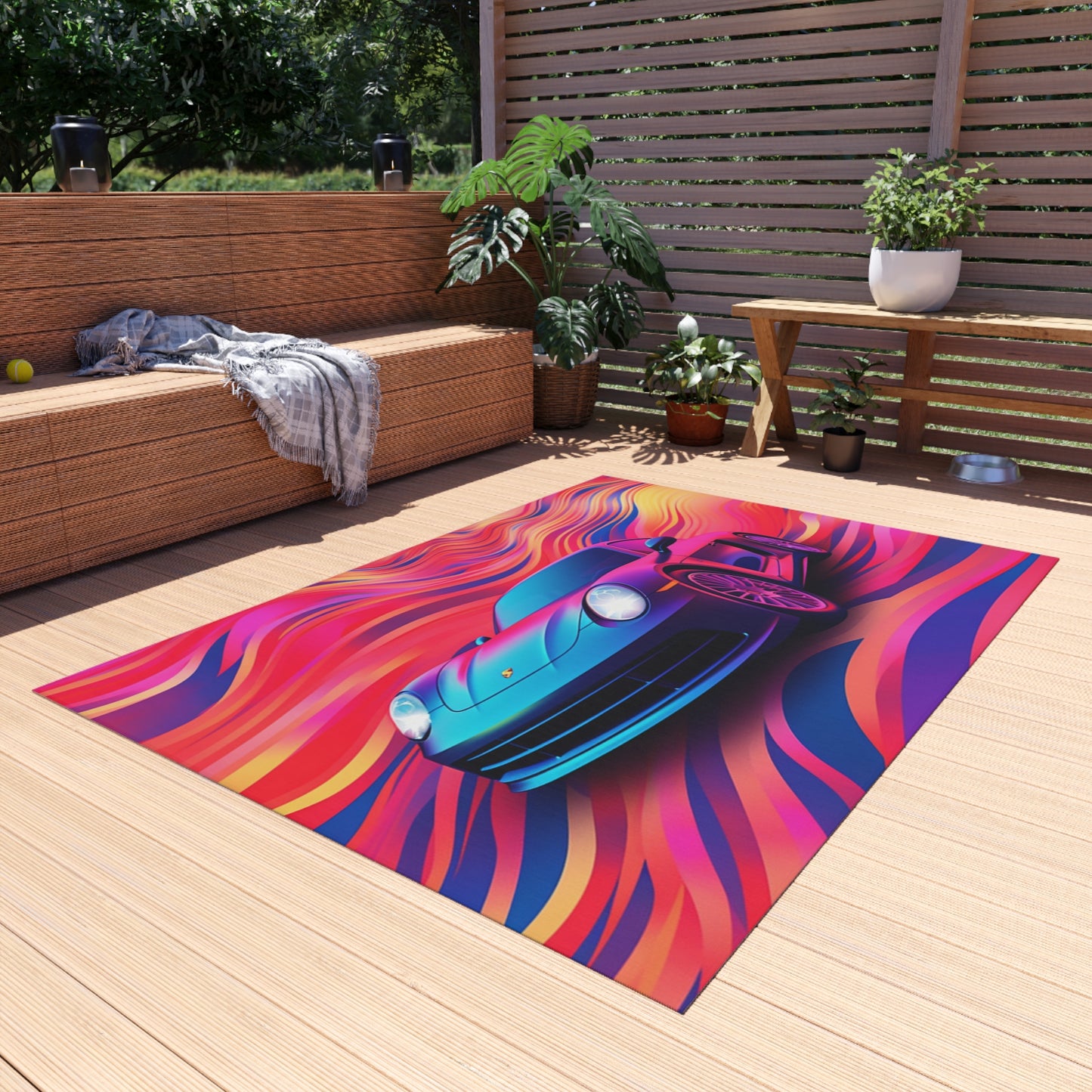 Outdoor Rug  Porsche Water Fusion 3