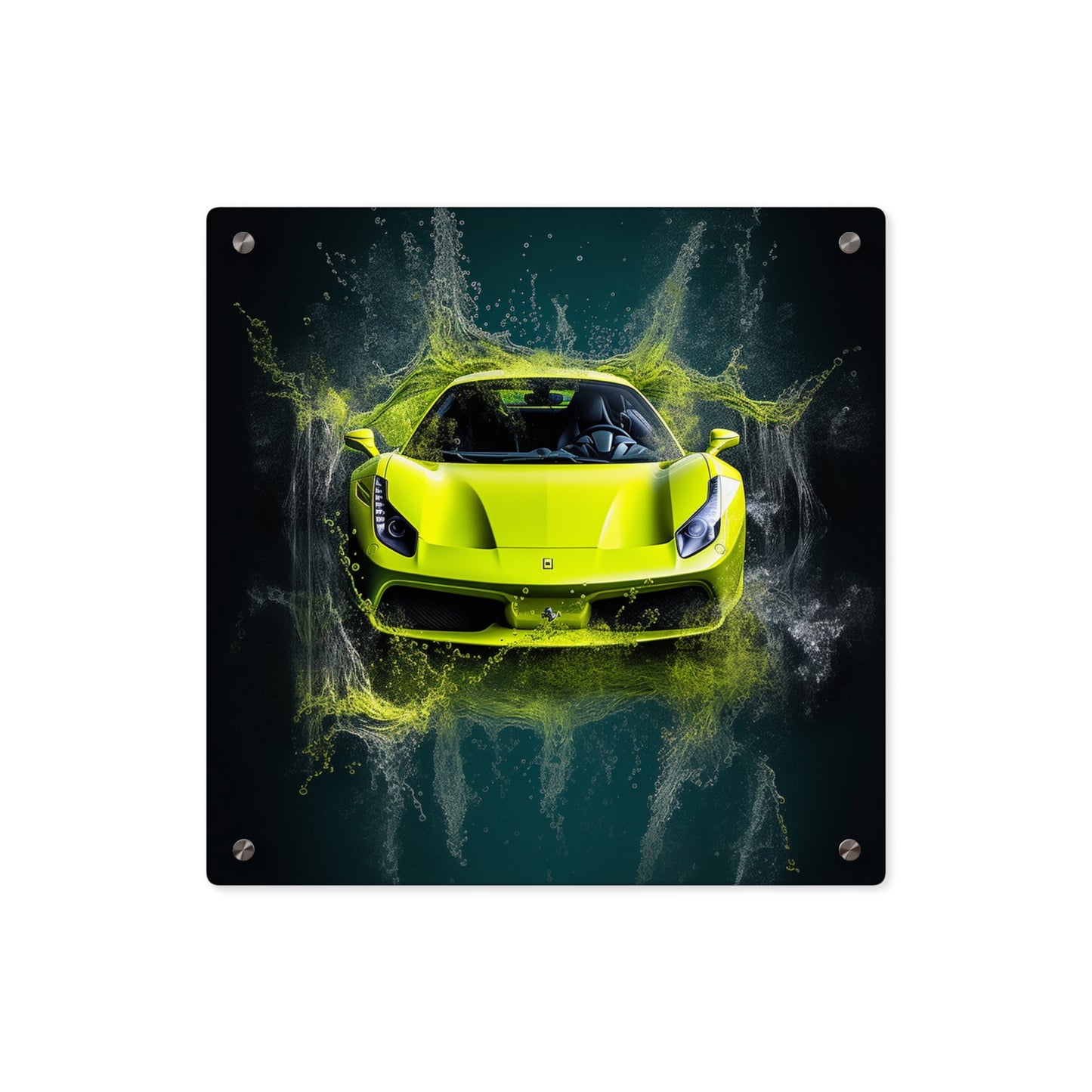 Acrylic Wall Art Panels Farrari Water 4