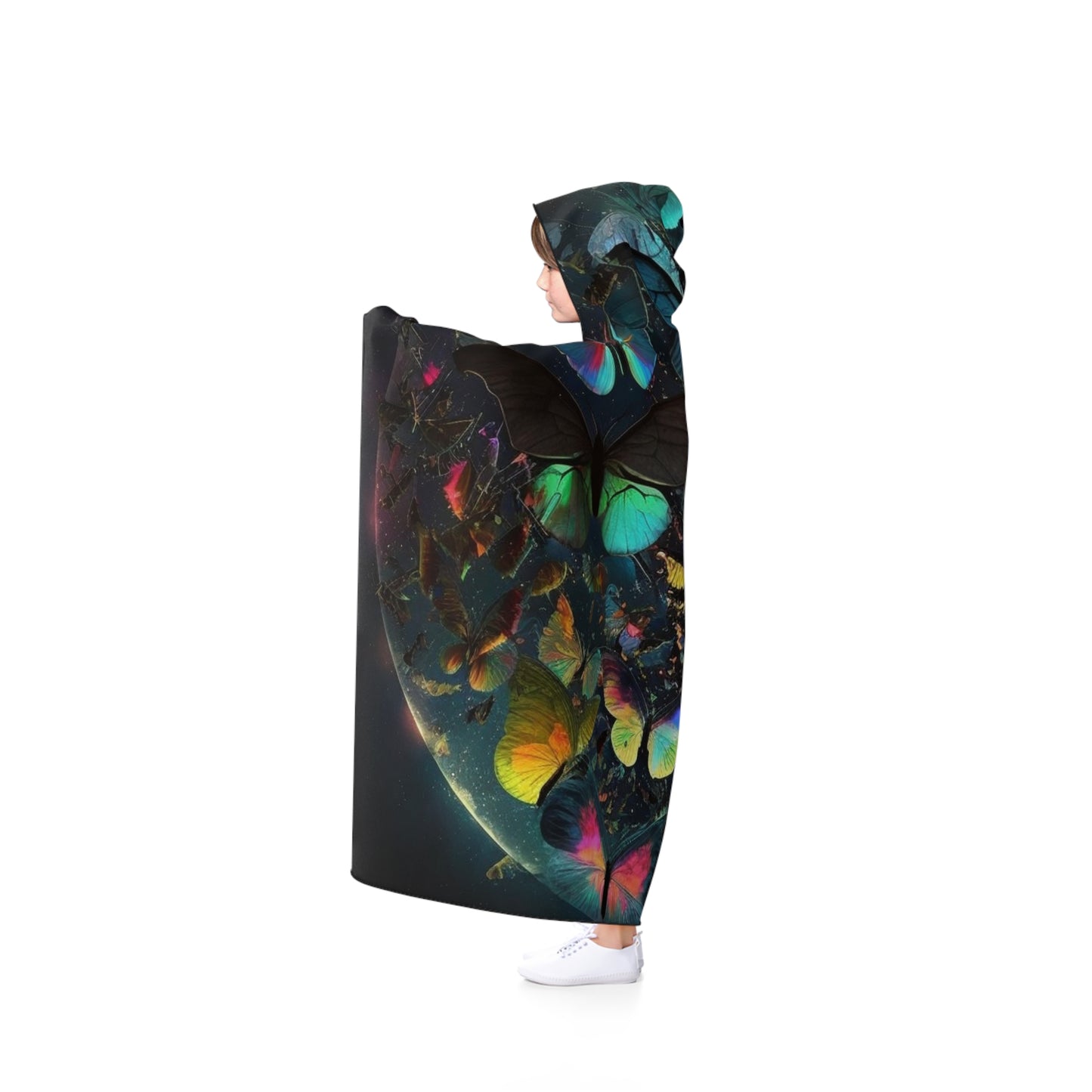 Hooded Blanket Moon Butterfly 4