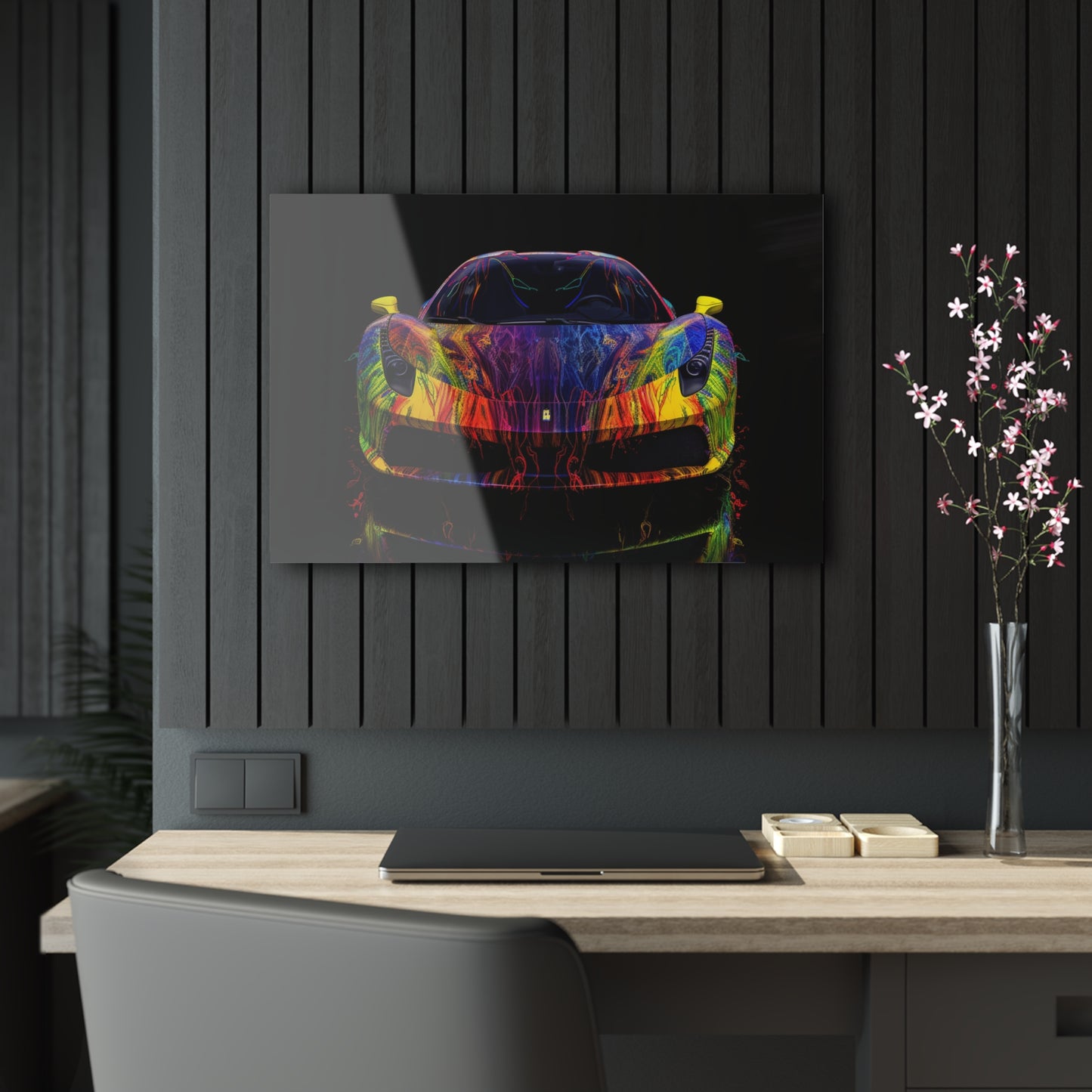 Acrylic Prints Ferrari Color 2