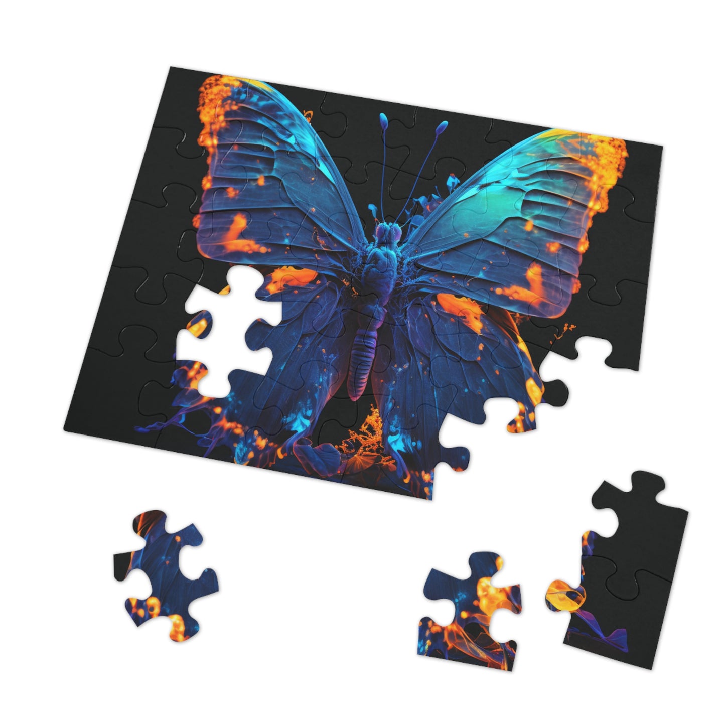 Jigsaw Puzzle (30, 110, 252, 500,1000-Piece) Thermal Butterfly 3