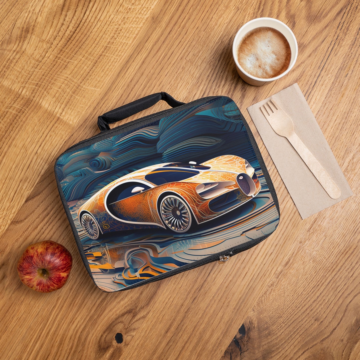 Lunch Bag Bugatti Abstract Flair 1