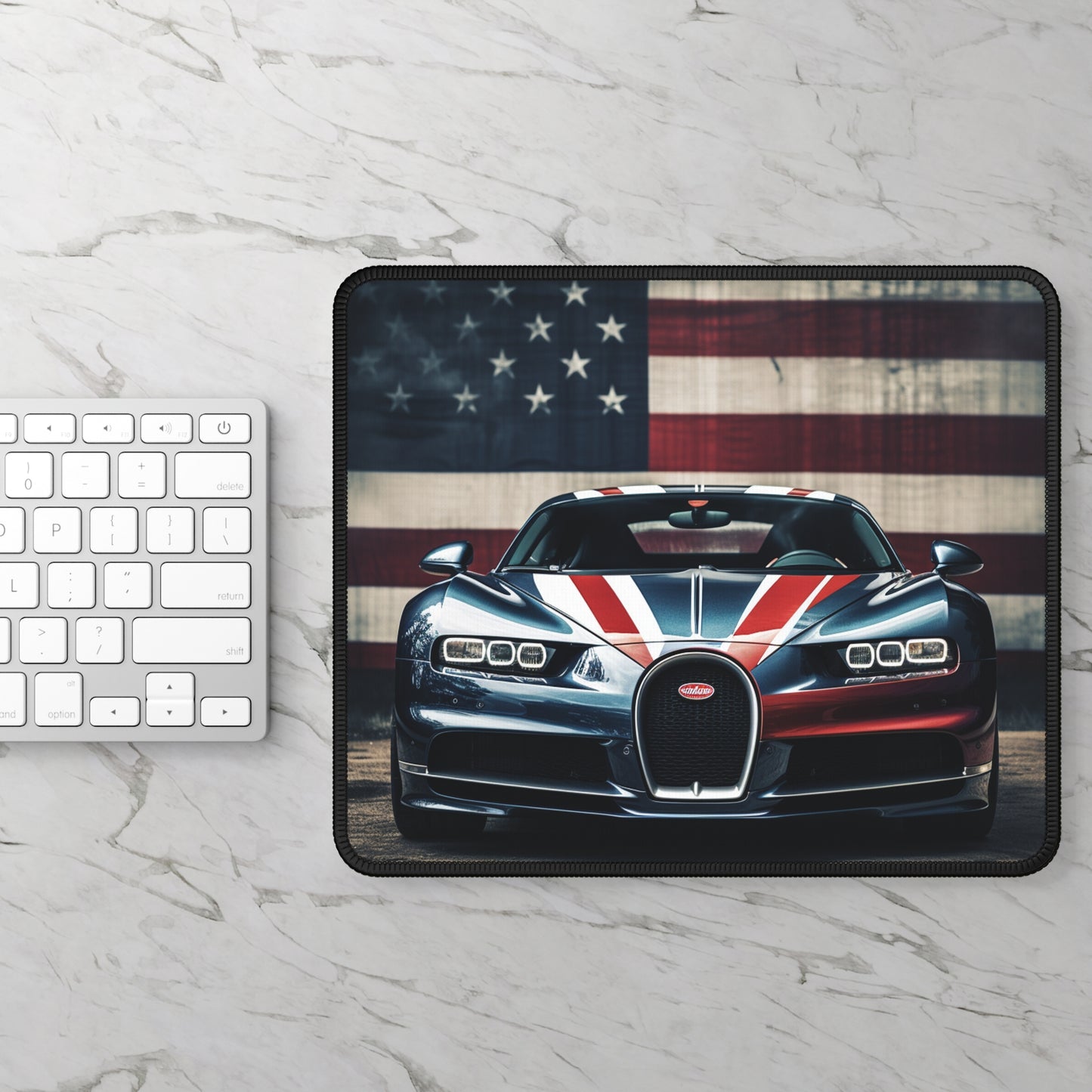 Gaming Mouse Pad  Bugatti Flag 2