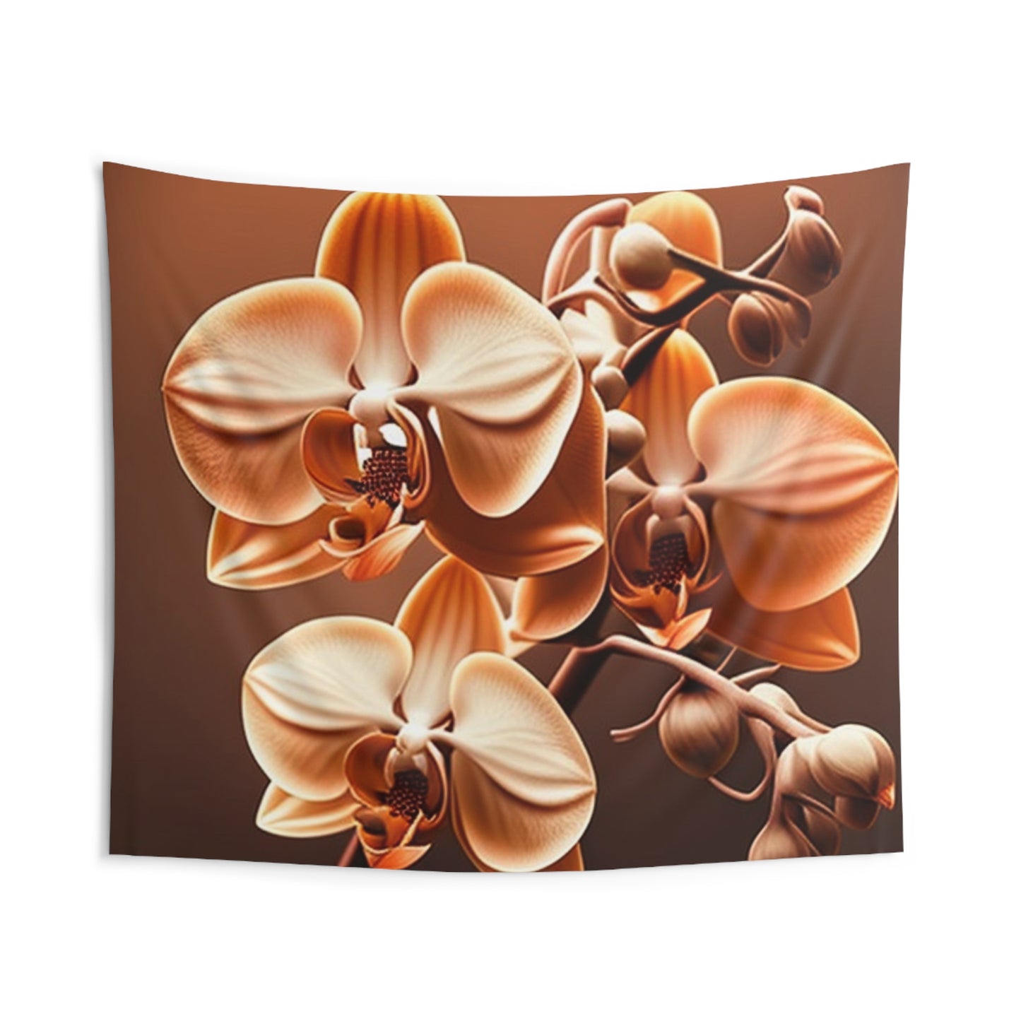 Indoor Wall Tapestries orchid pedals 3
