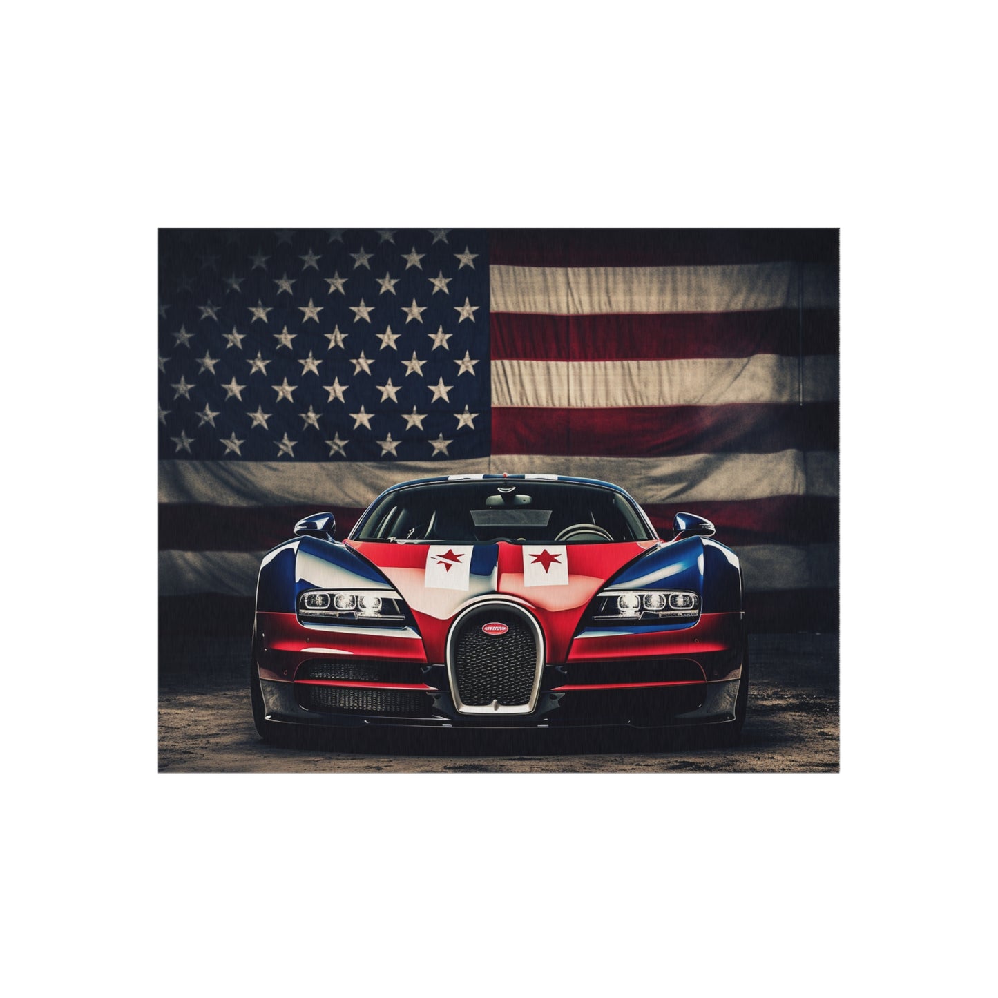 Outdoor Rug  Bugatti American Flag 3