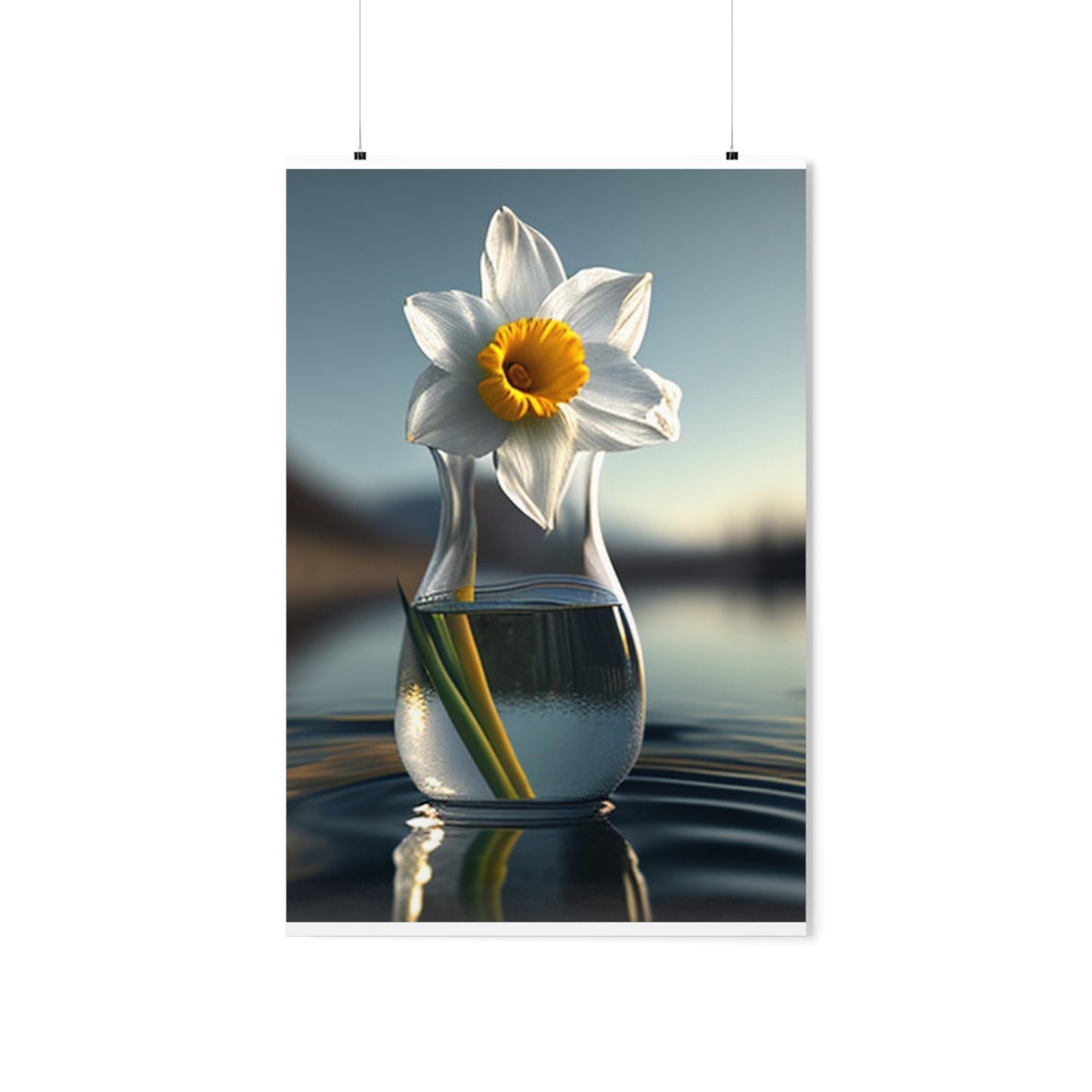 Premium Matte Vertical Posters Daffodil 3