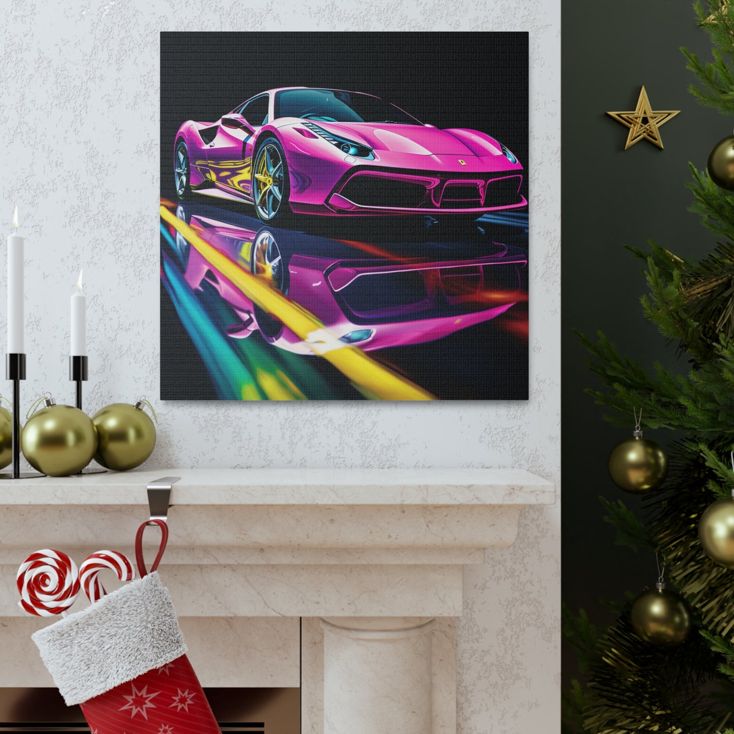 Canvas Gallery Wraps Ferrari Flair Macro 4