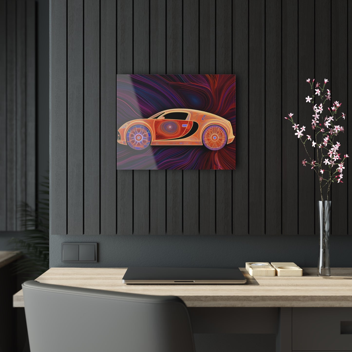 Acrylic Prints Bugatti Abstract Concept 2