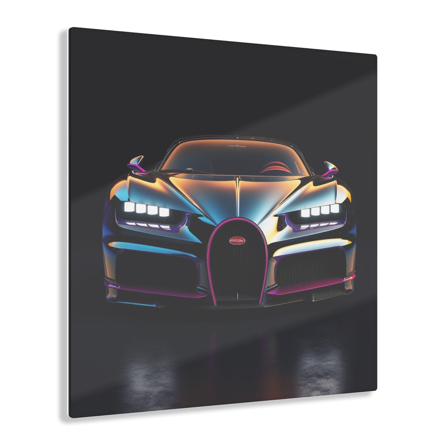 Acrylic Prints Hyper Bugatti Chiron 1