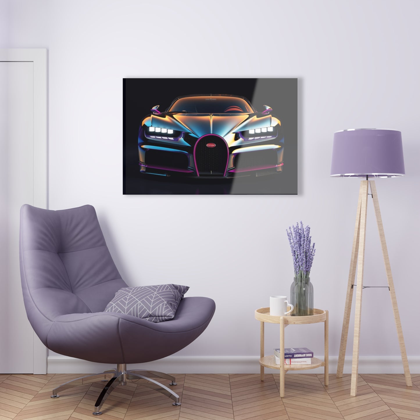 Acrylic Prints Hyper Bugatti Chiron 1