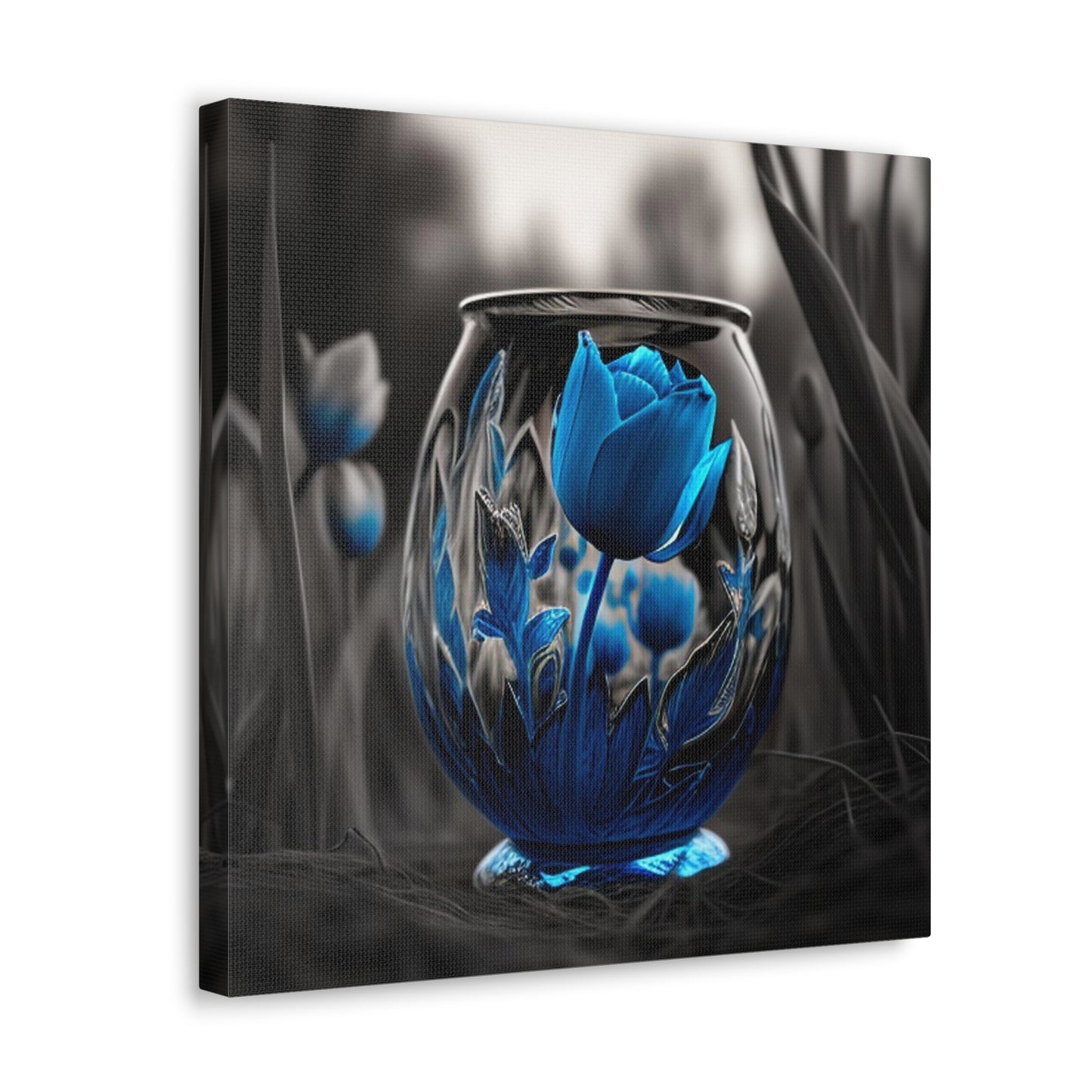 Canvas Gallery Wraps Tulip Blue 2