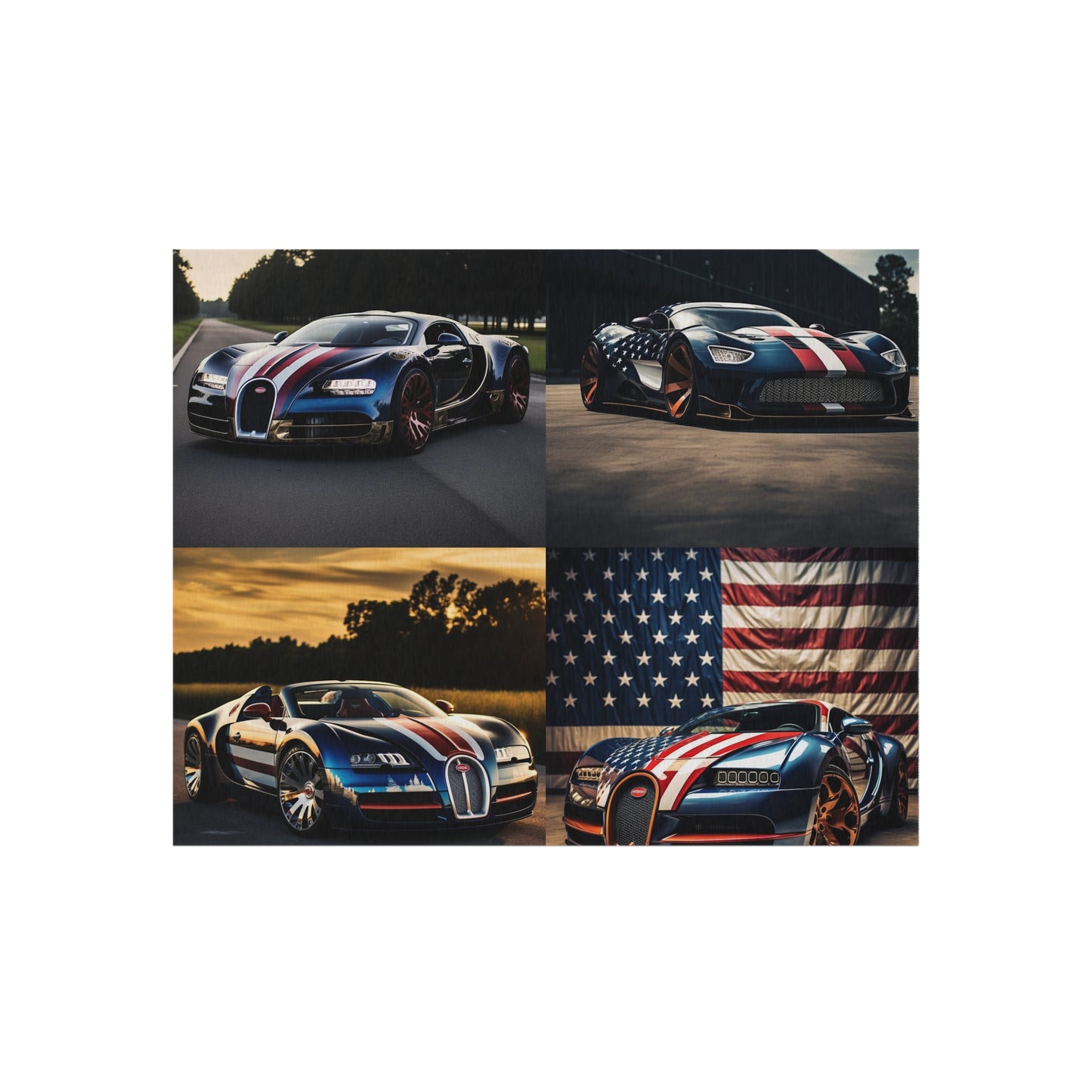 Outdoor Rug  Bugatti Flag American 5