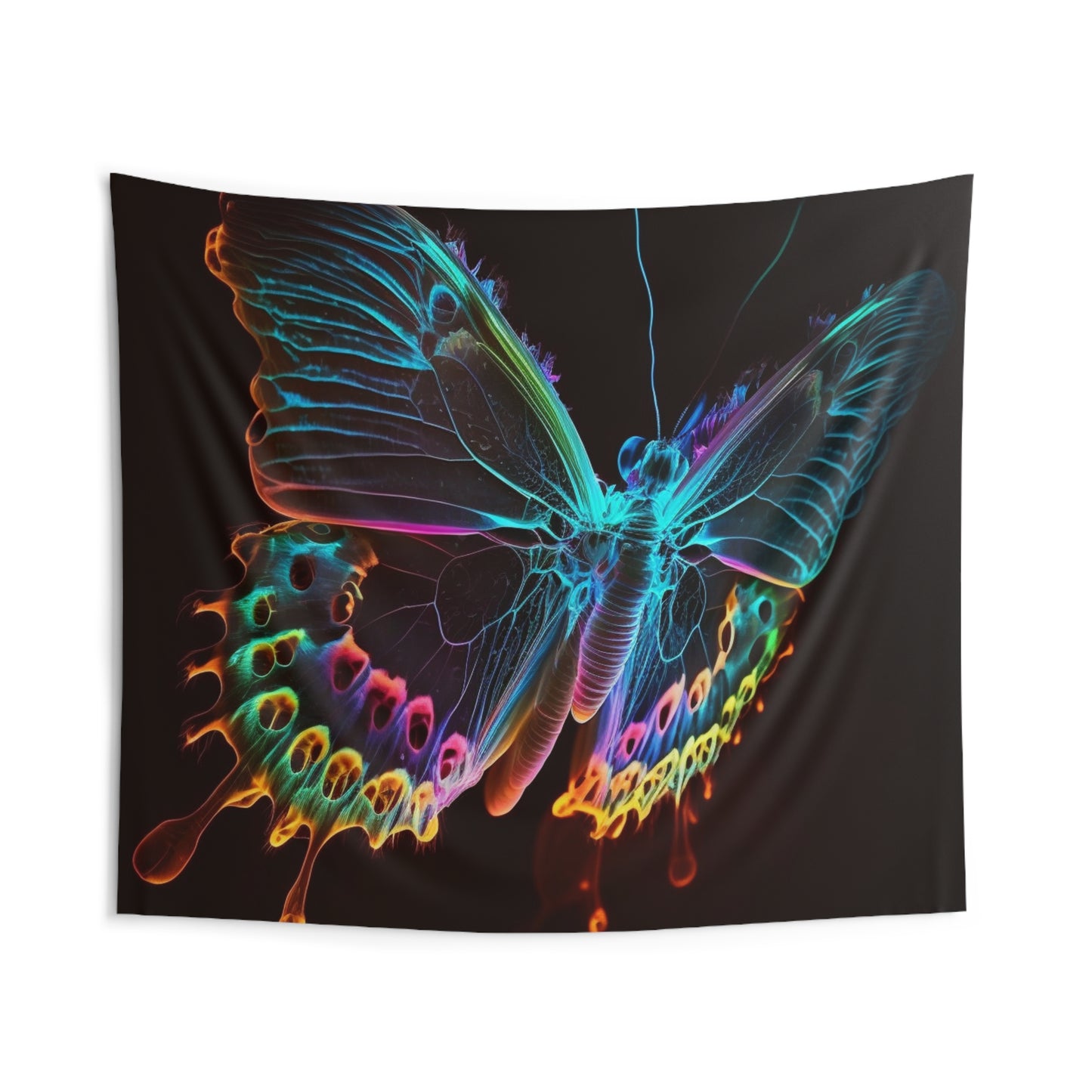 Indoor Wall Tapestries Thermal Butterfly 2