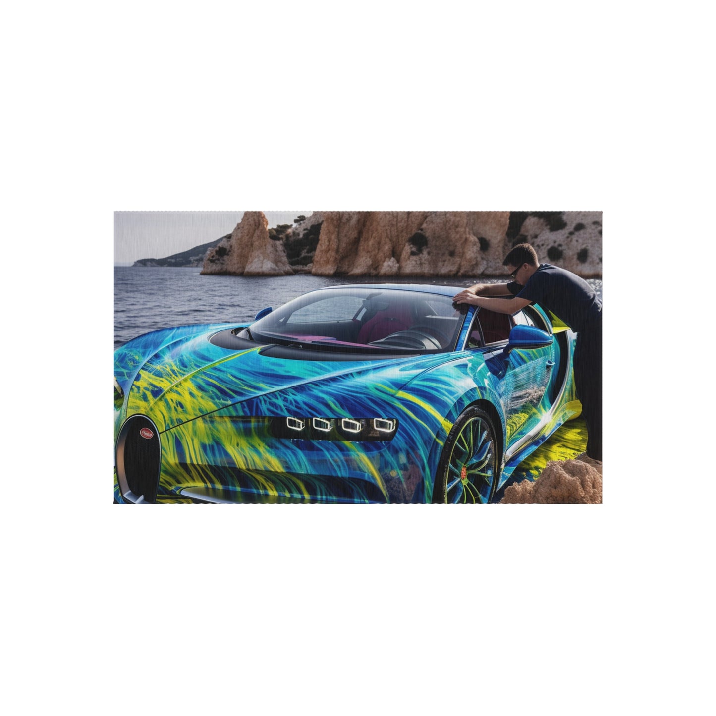 Outdoor Rug  Bugatti Water 1