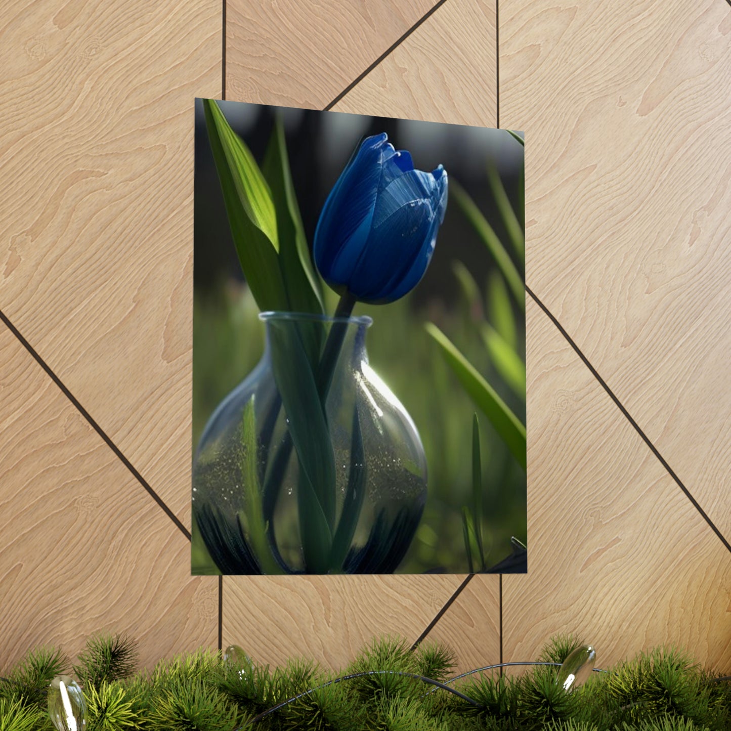 Premium Matte Vertical Posters Tulip 1