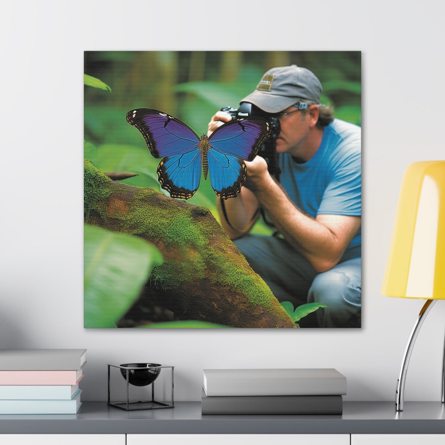 Canvas Gallery Wraps Jungle Butterfly 4