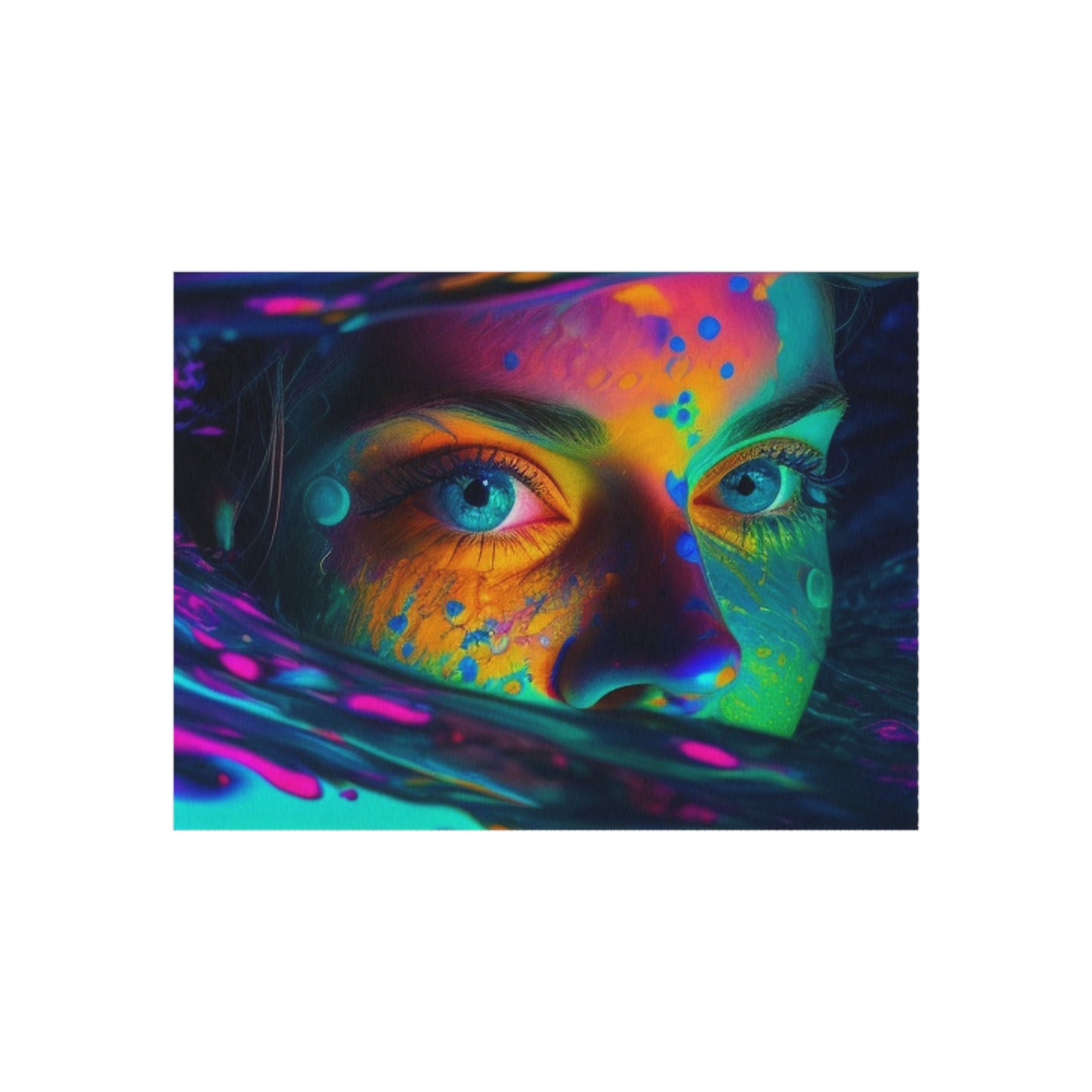 Outdoor Rug  Florescent Glow 3