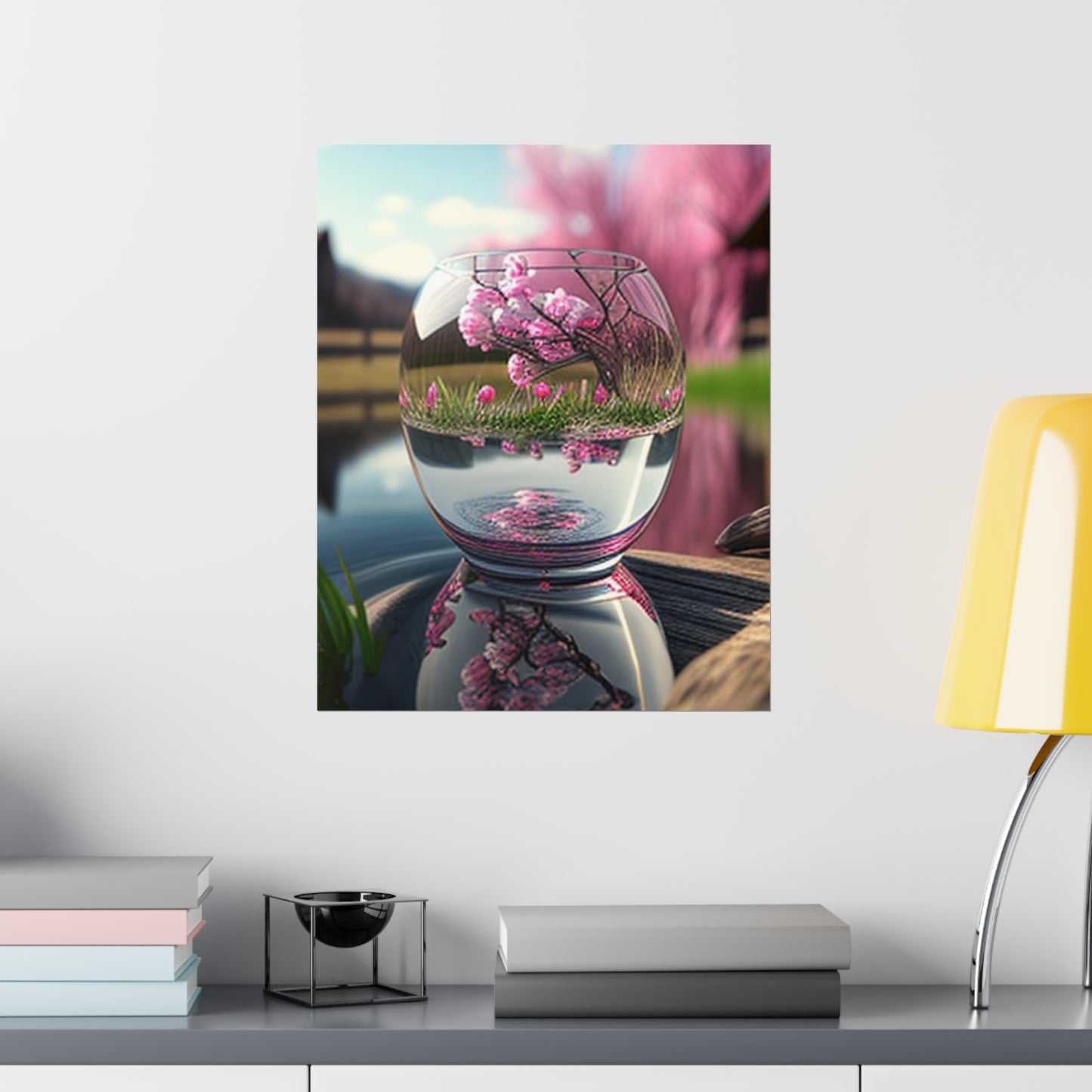 Premium Matte Vertical Posters Cherry Blossom 2