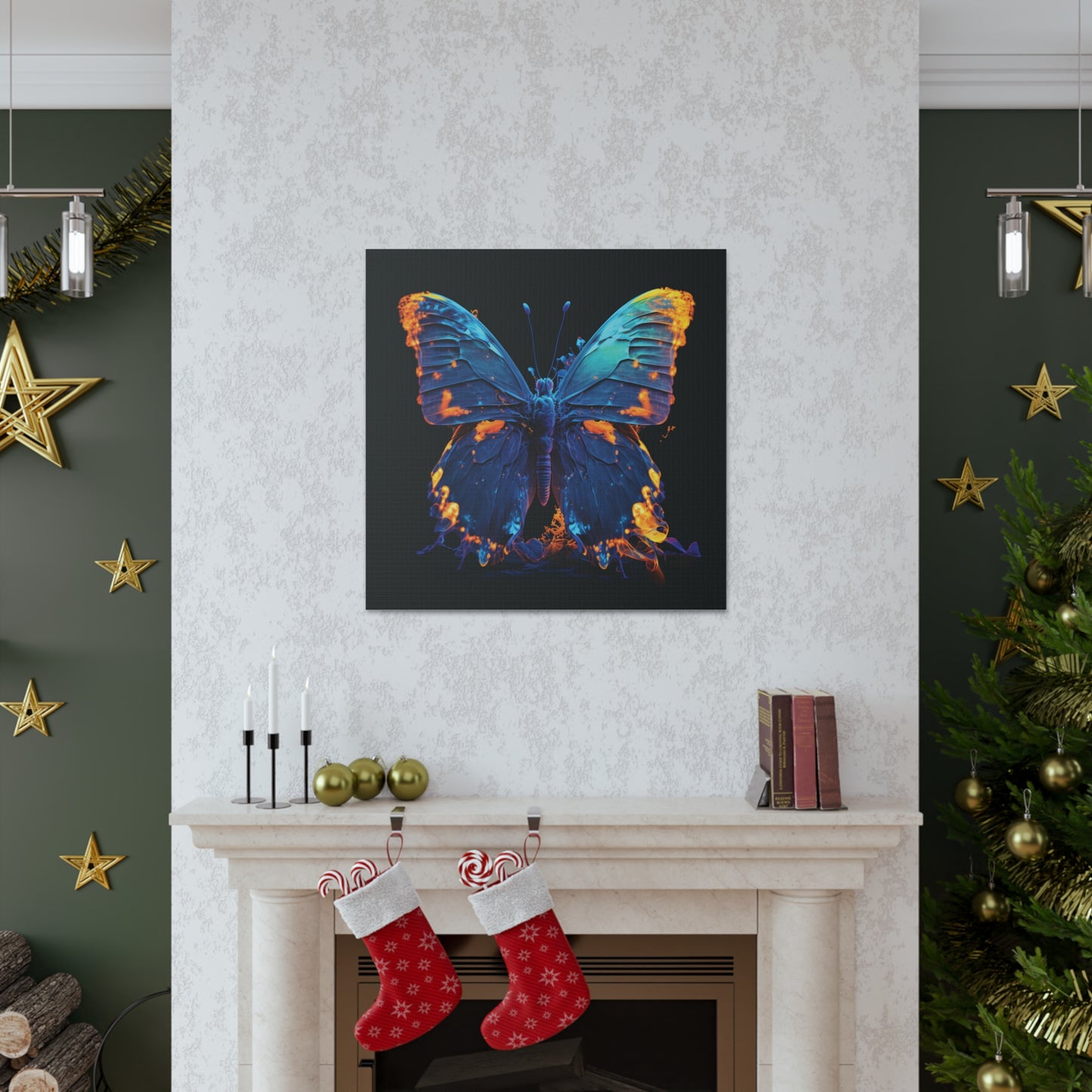 Canvas Gallery Wraps Thermal Butterfly 3