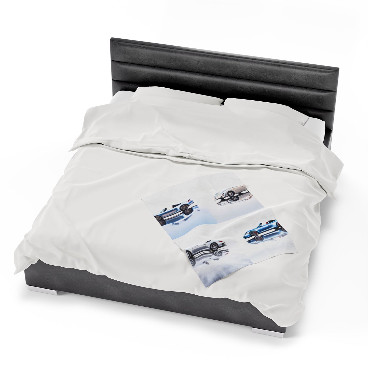 Velveteen Plush Blanket 911 Speedster on water 5