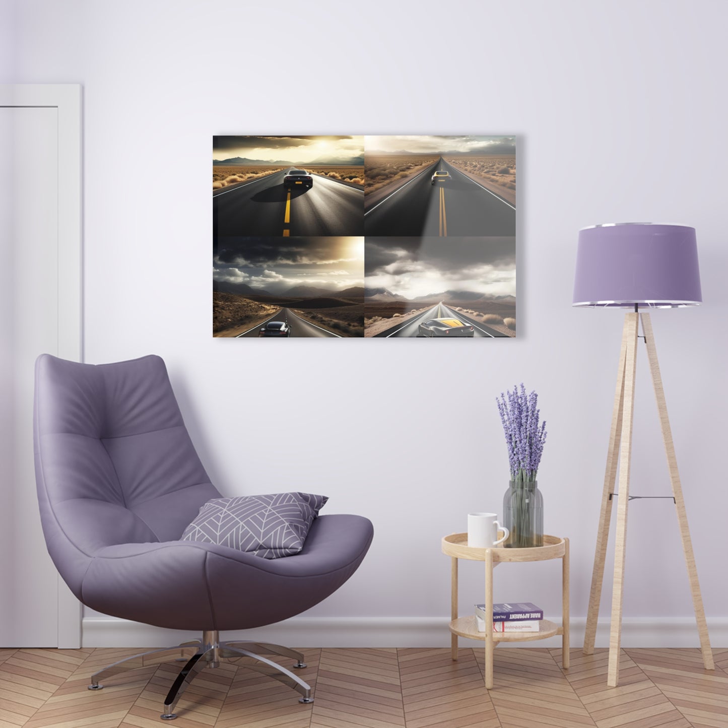 Acrylic Prints Ferrari Road 5