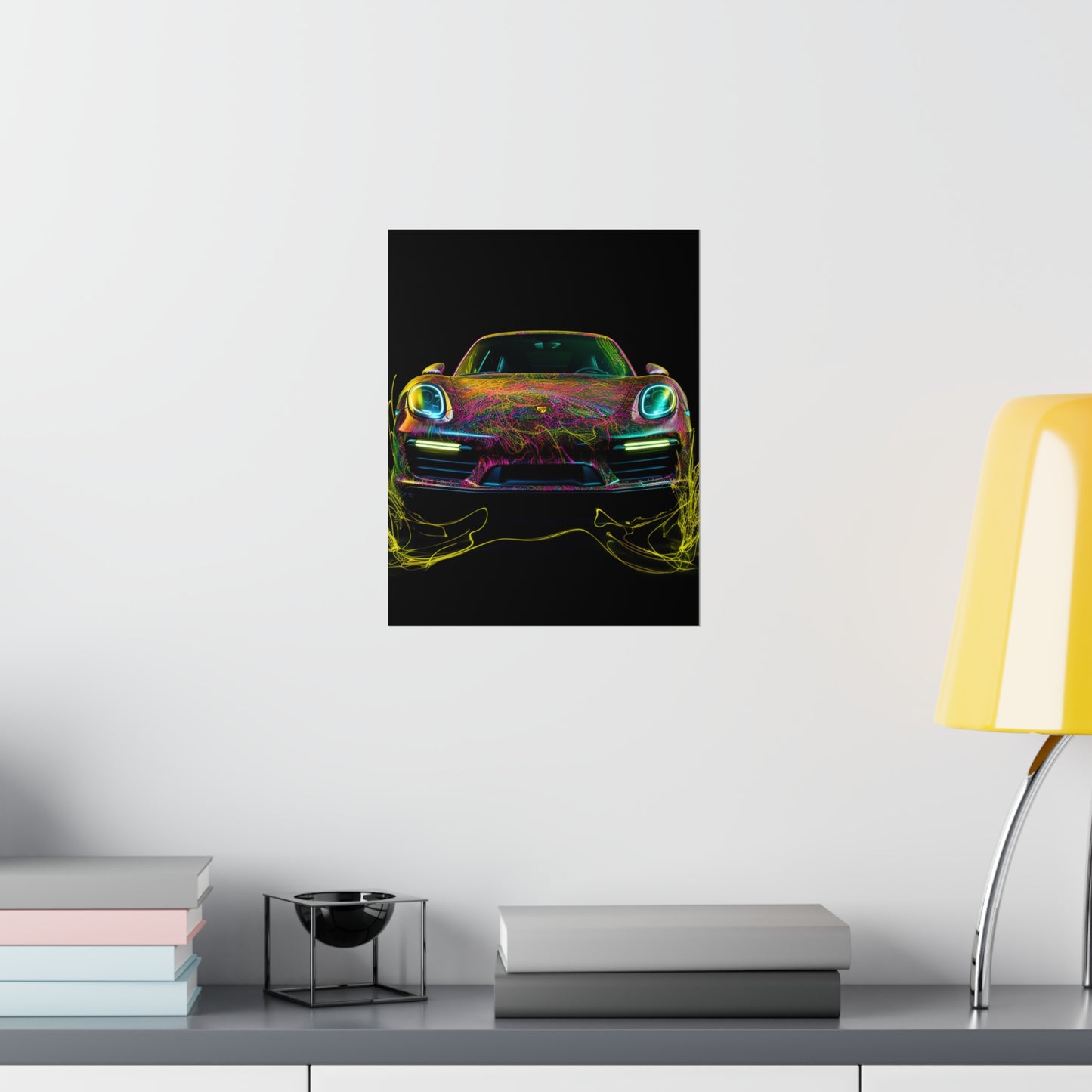 Premium Matte Vertical Posters Porsche Flair 2