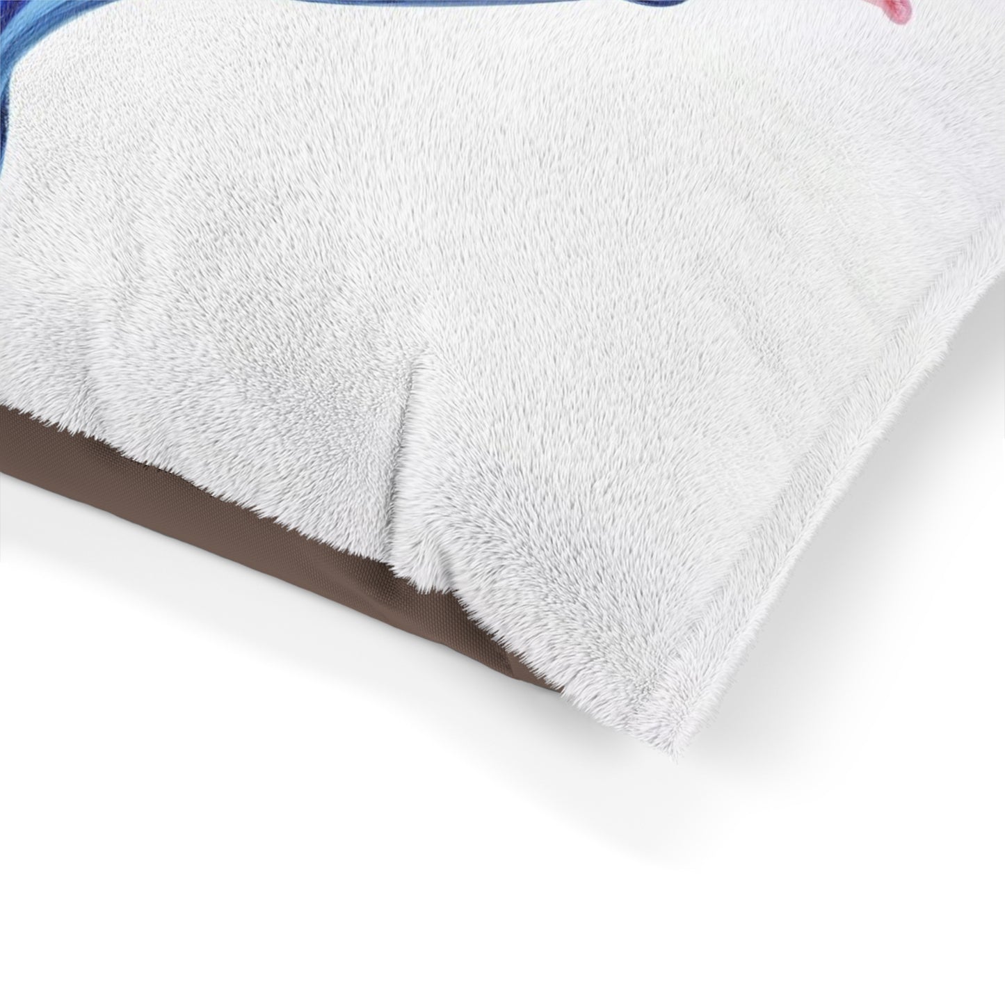 Pet Bed Pink & Blue Tulip Rose 4