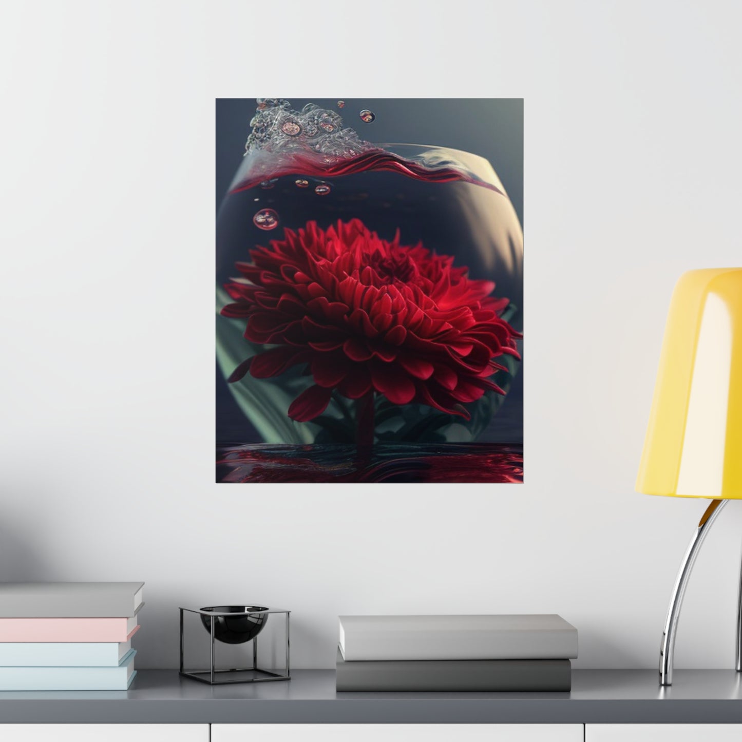 Premium Matte Vertical Posters Chrysanthemum 1