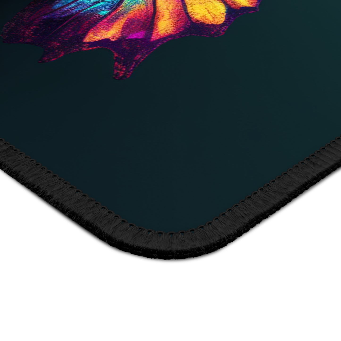 Gaming Mouse Pad  Hyper Colorful Butterfly Macro 4