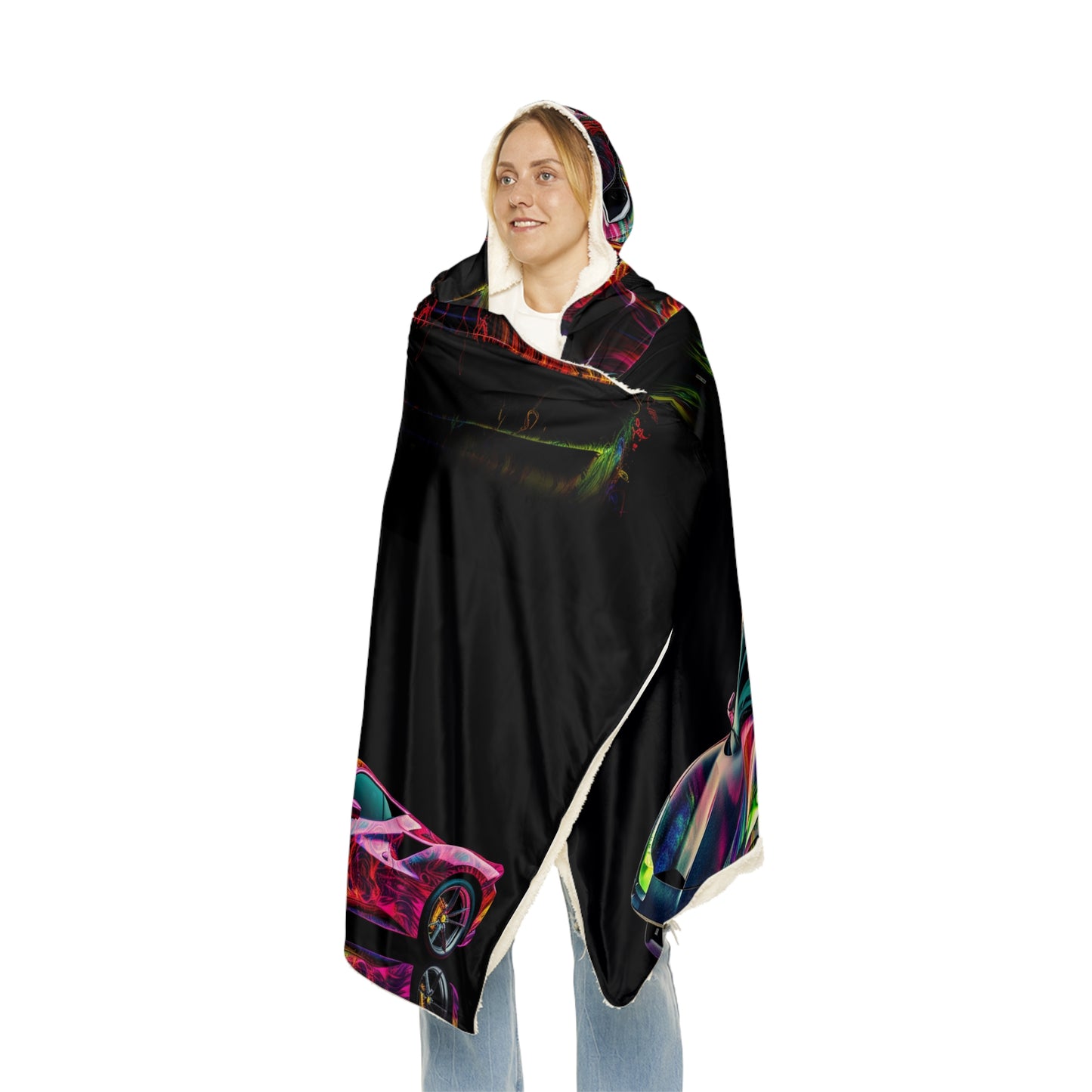 Snuggle Hooded Blanket Ferrari Color 5