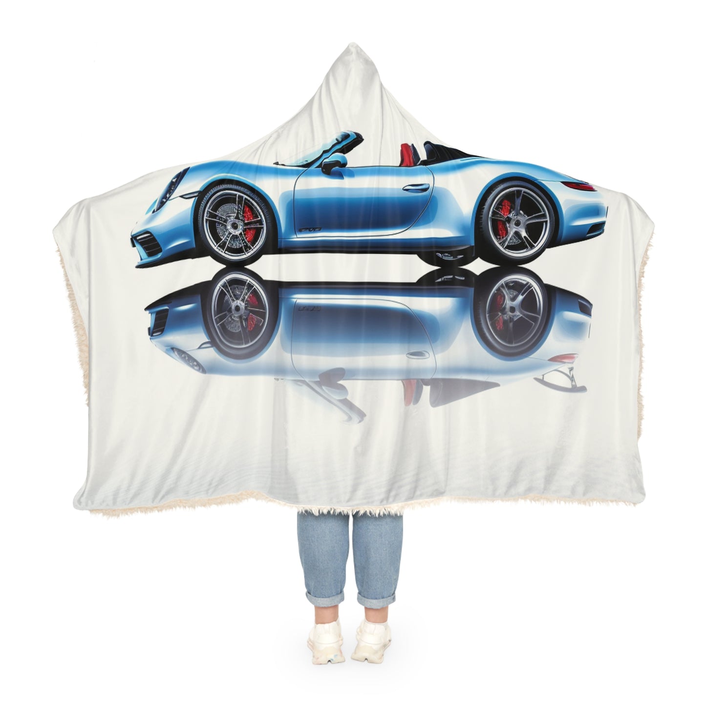 Snuggle Hooded Blanket 911 Speedster on water 4