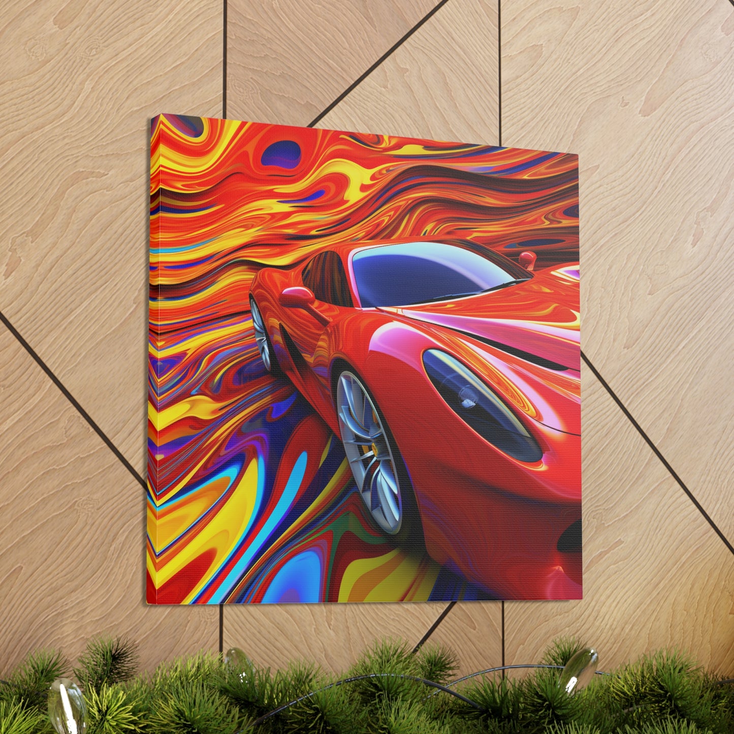 Canvas Gallery Wraps Ferrari Water Fusion 4