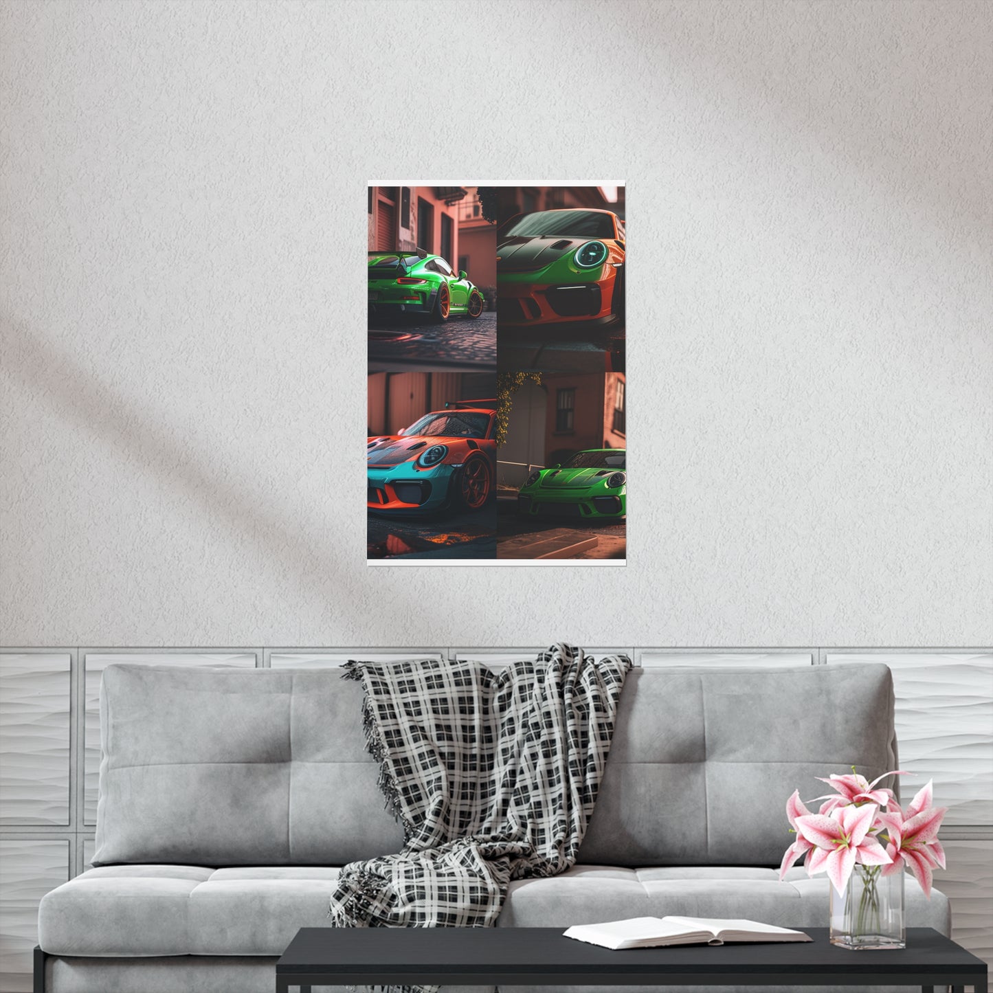 Premium Matte Vertical Posters porsche 911 gt3 5