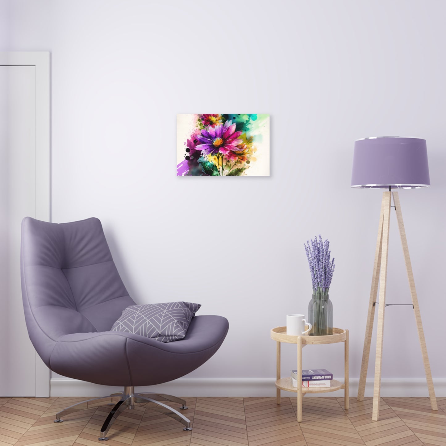 Acrylic Prints Bright Spring Flowers 1