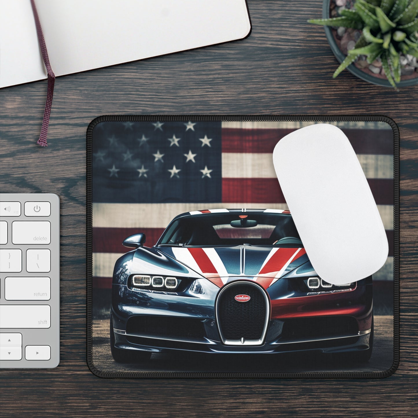 Gaming Mouse Pad  Bugatti Flag 2